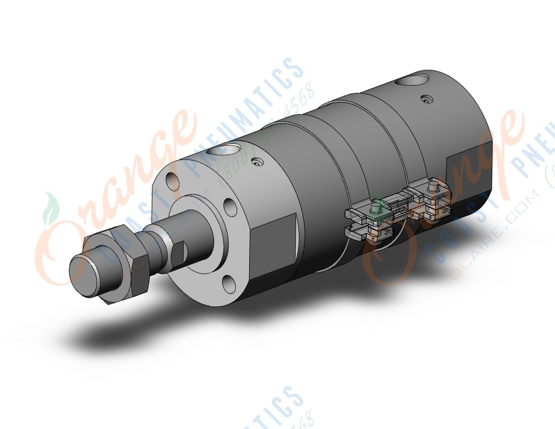 SMC CDG1ZA40TN-25Z-M9NA-XC22 cg1, air cylinder, ROUND BODY CYLINDER