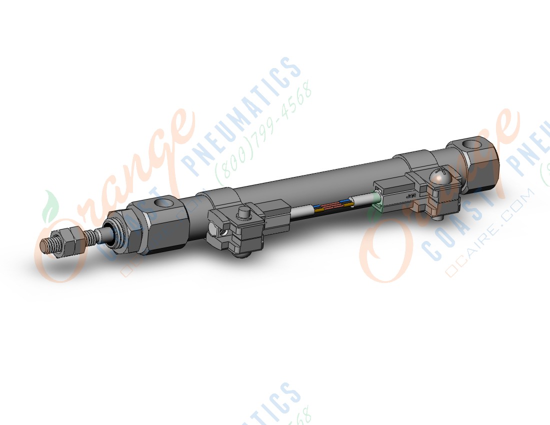 SMC CDJ2B10-60Z-M9PL-B cylinder, air, ROUND BODY CYLINDER