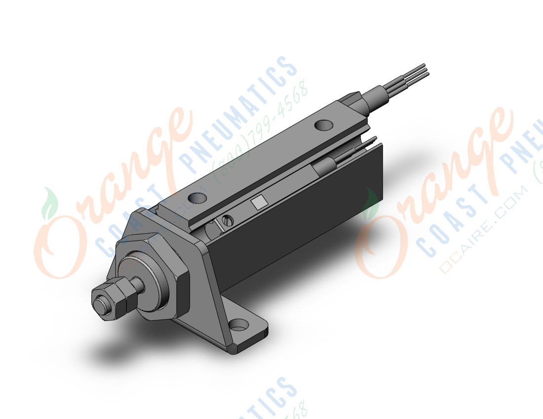 SMC CDJP2L6-20D-M9PWSAPC pin cylinder, double acting, sgl rod, ROUND BODY CYLINDER