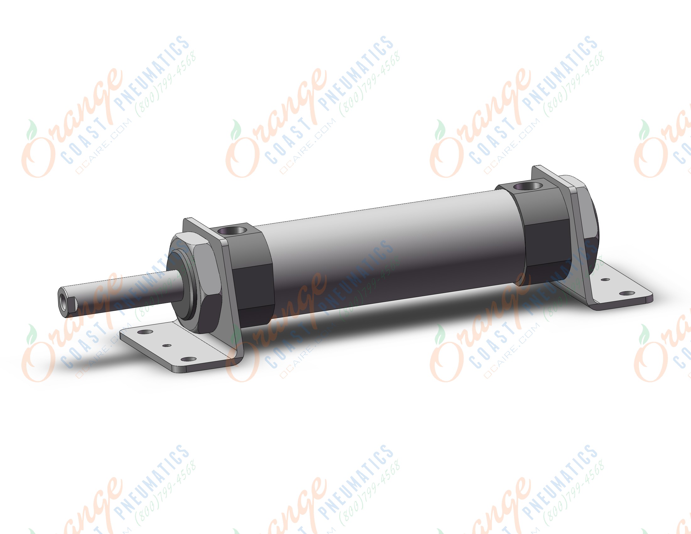 SMC CDM2L40-50TFZ cylinder, air, ROUND BODY CYLINDER