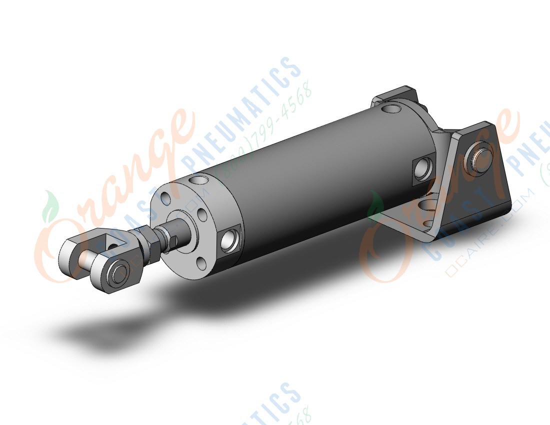 SMC CG1DN63TN-125Z-NW cg1, air cylinder, ROUND BODY CYLINDER