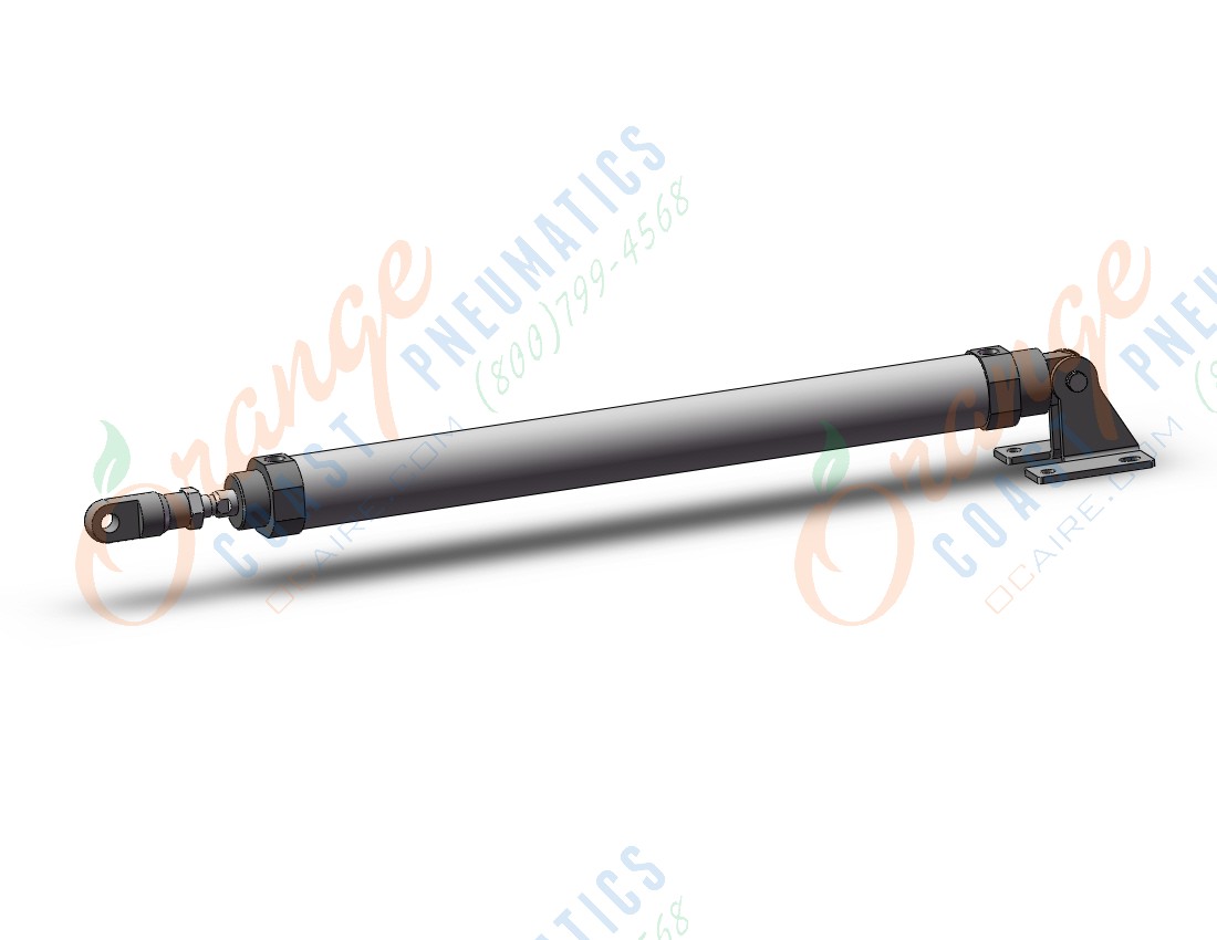 SMC CM2C32-200SZ-NV cylinder, air, ROUND BODY CYLINDER