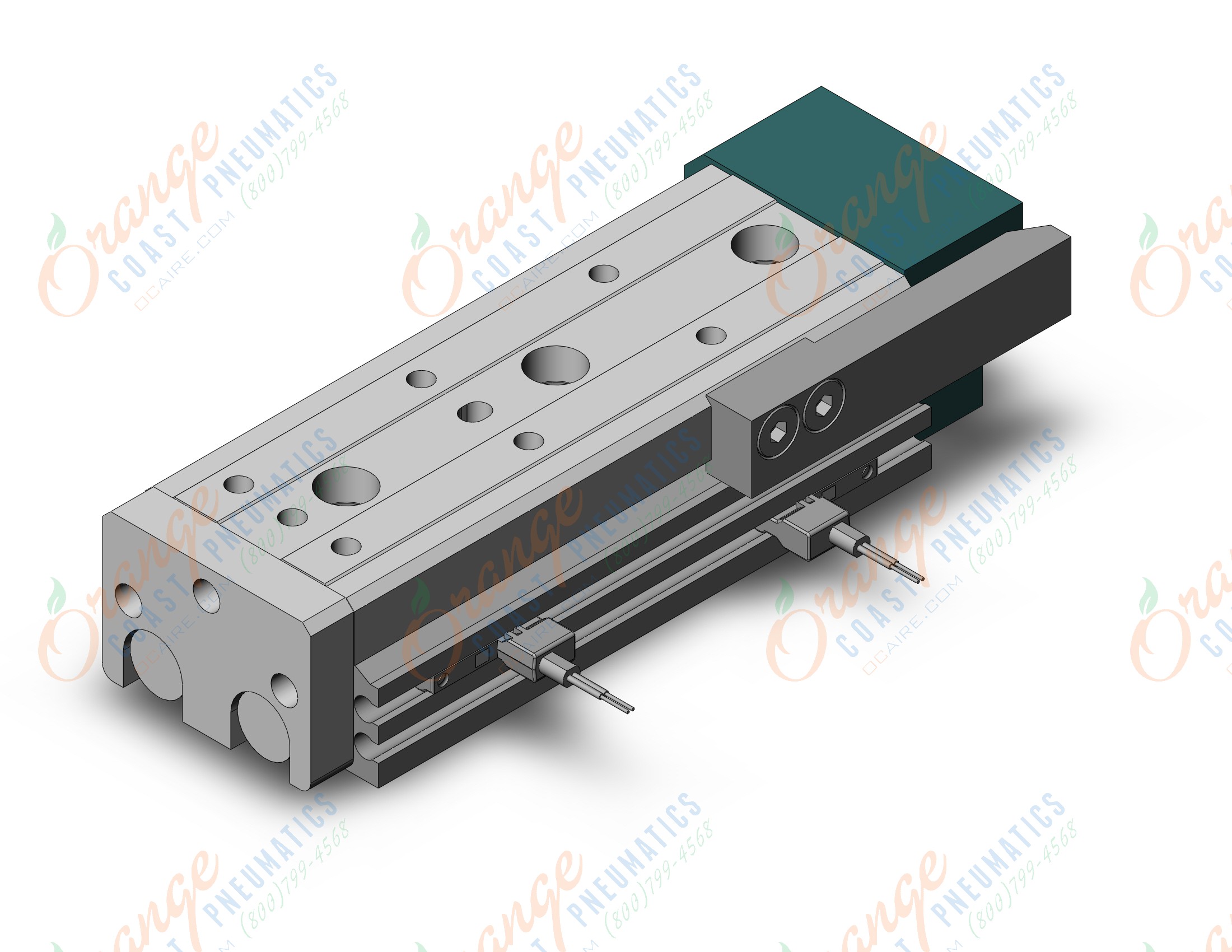 SMC MXQ12-50R-M9BVL cyl, slide table, GUIDED CYLINDER