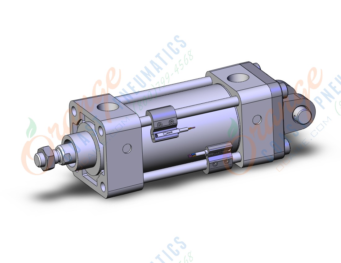 SMC NCDA1D200-0200-M9NWSDPC cylinder, nca1, tie rod, TIE ROD CYLINDER