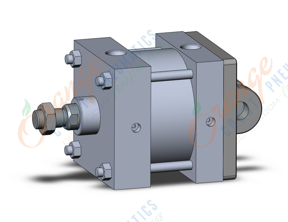 SMC NCDA1X600-0100R cylinder, nca1, tie rod, TIE ROD CYLINDER