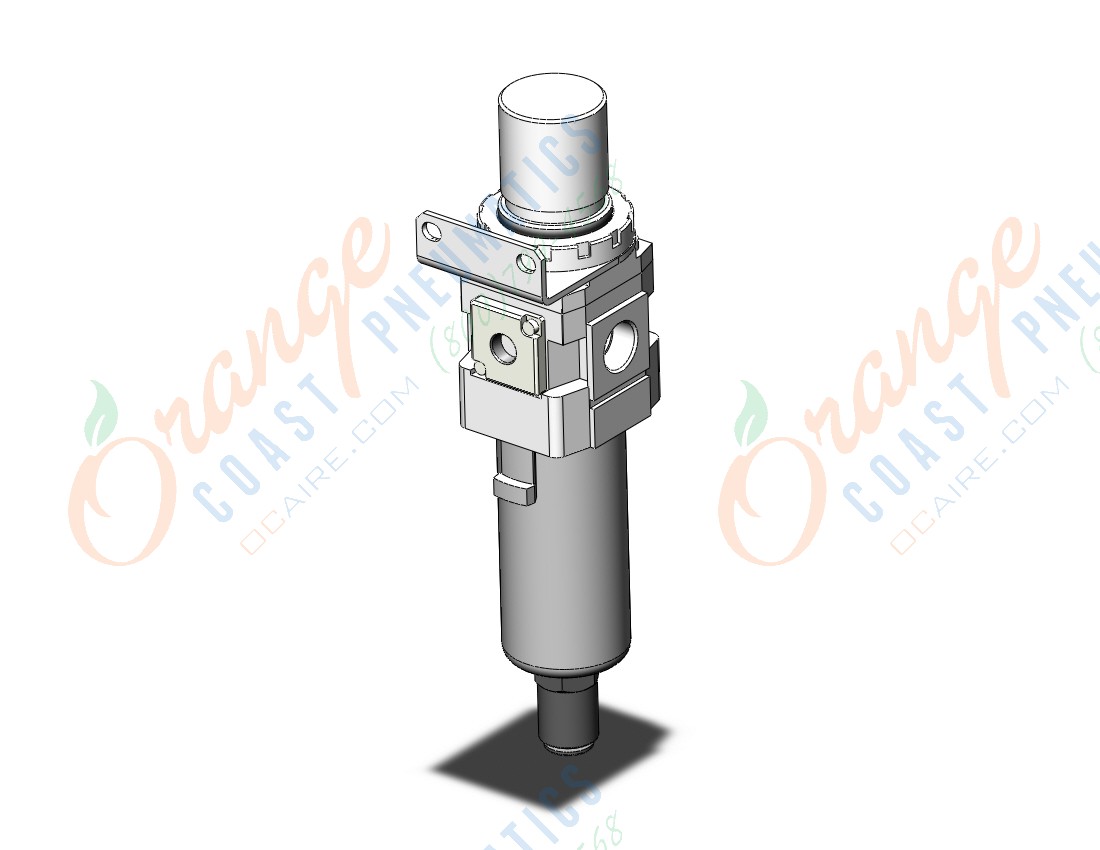 SMC AW30-03BC-R-B filter/regulator, FILTER/REGULATOR, MODULAR F.R.L.