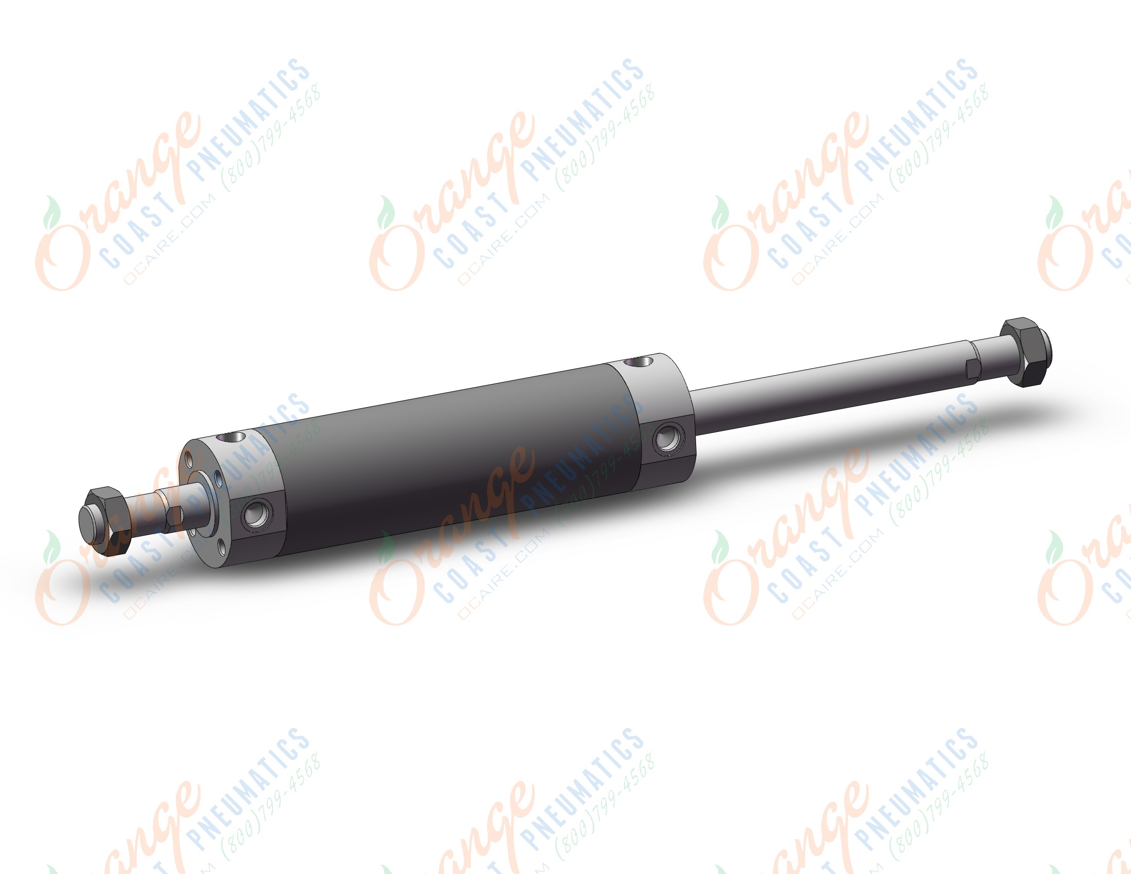 SMC CDG1WBN50-125Z cg1, air cylinder, ROUND BODY CYLINDER