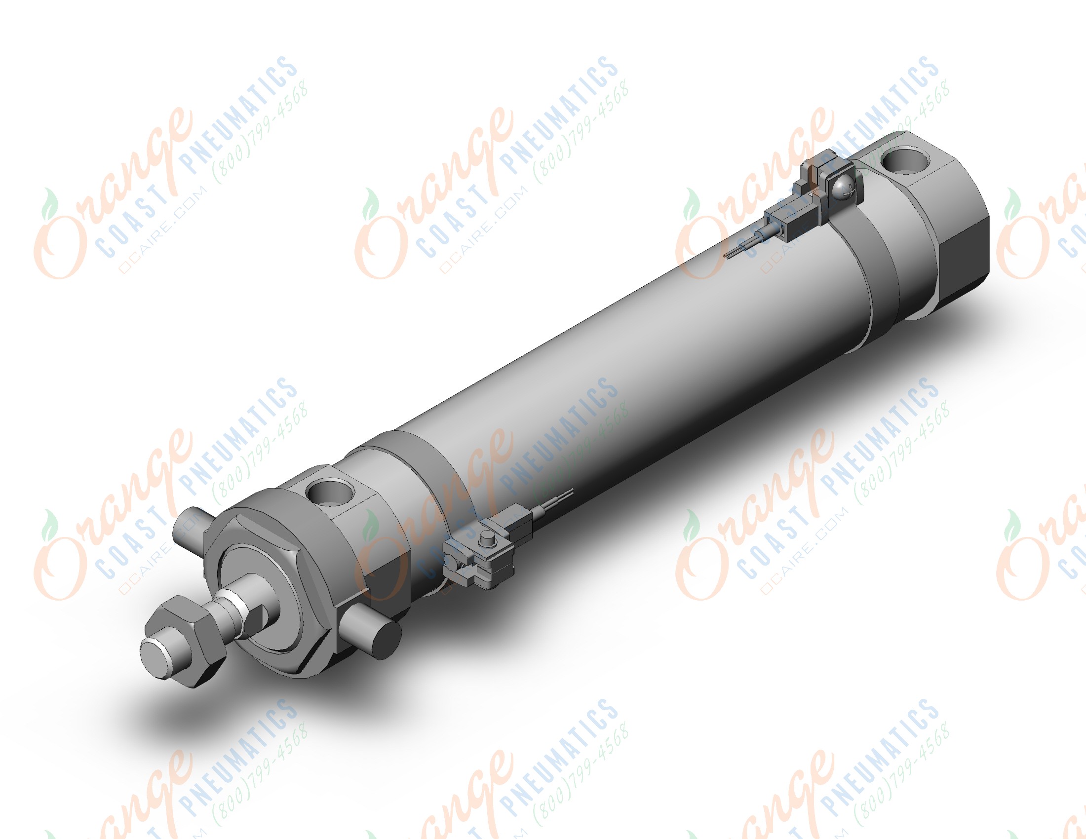 SMC CDM2UZ32-125Z-N-A93L cylinder, air, ROUND BODY CYLINDER