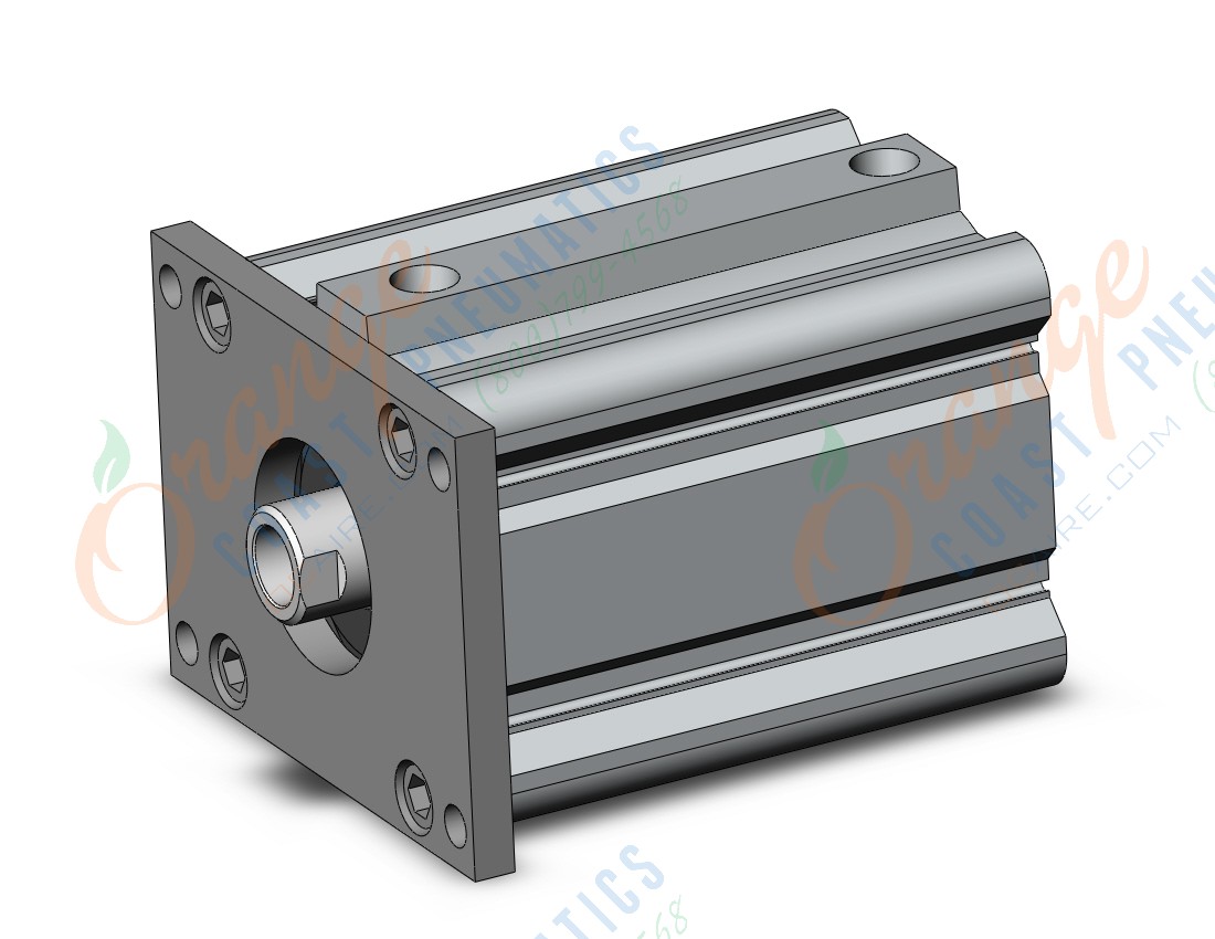 SMC CDQ2F100TN-100DCZ compact cylinder, cq2-z, COMPACT CYLINDER