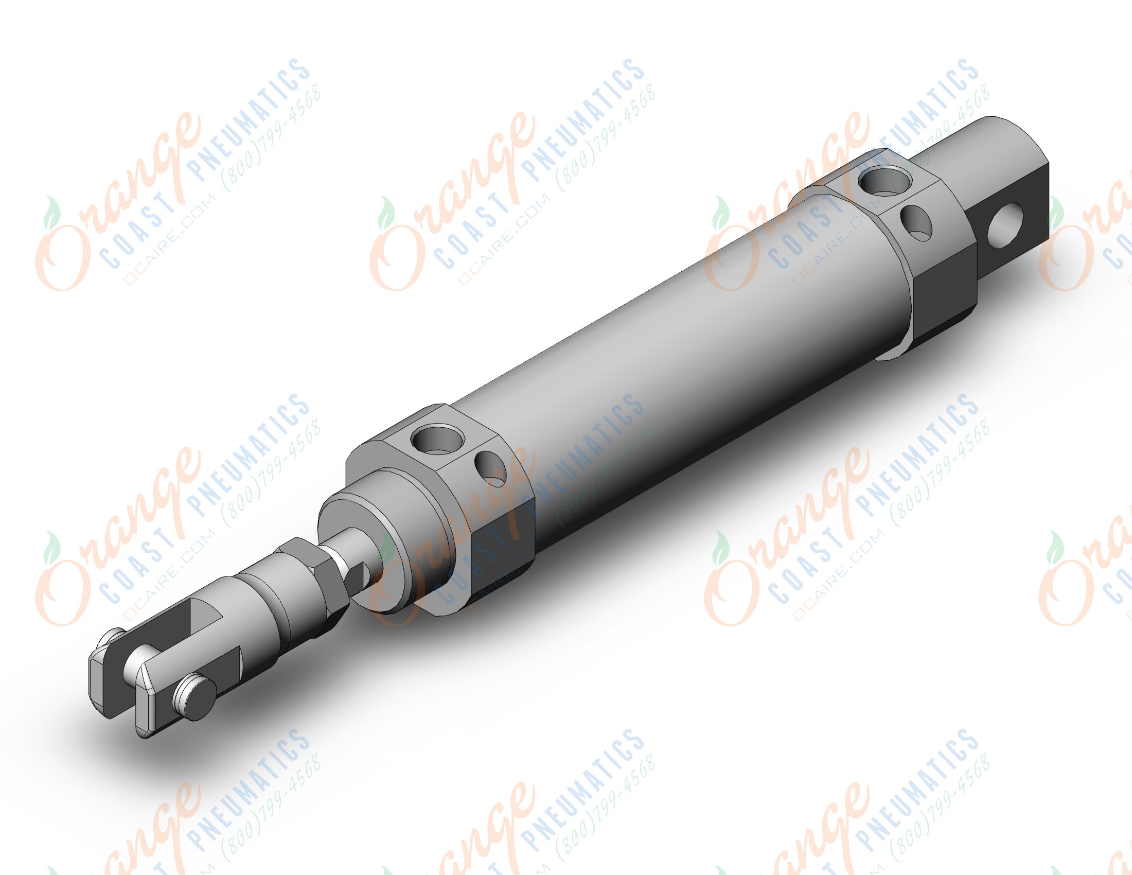 SMC CM2E32-75AZ-W cylinder, air, ROUND BODY CYLINDER