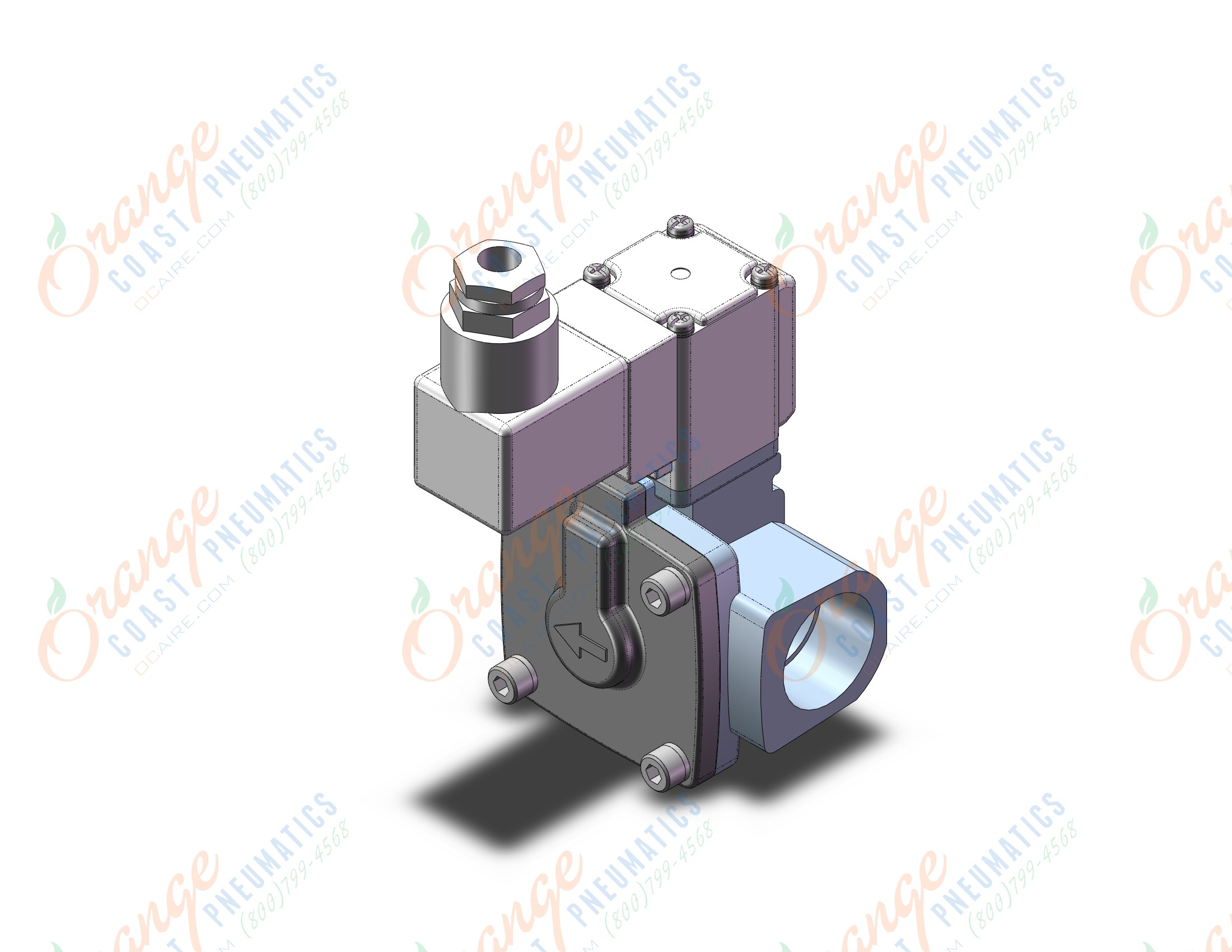 SMC VXD250MG pilot op 2 port solenoid valve (n.c.), 2 PORT VALVE