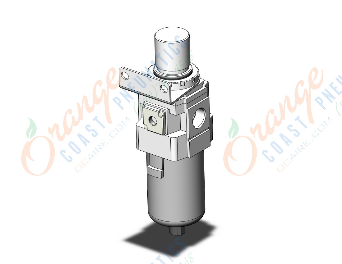 SMC AW40-04B-2R-B filter/regulator, FILTER/REGULATOR, MODULAR F.R.L.