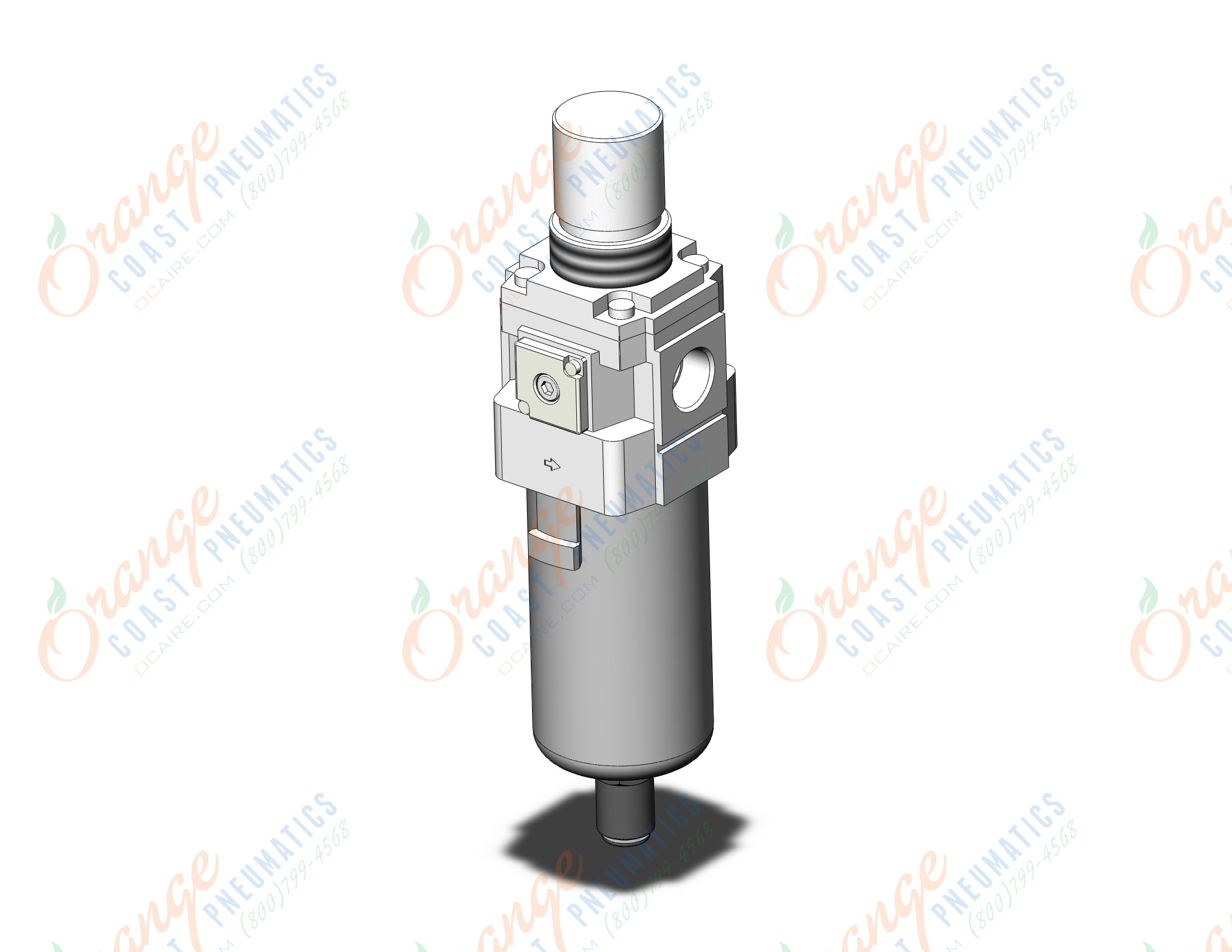 SMC AW40-04DEH-1-B filter/regulator, FILTER/REGULATOR, MODULAR F.R.L.