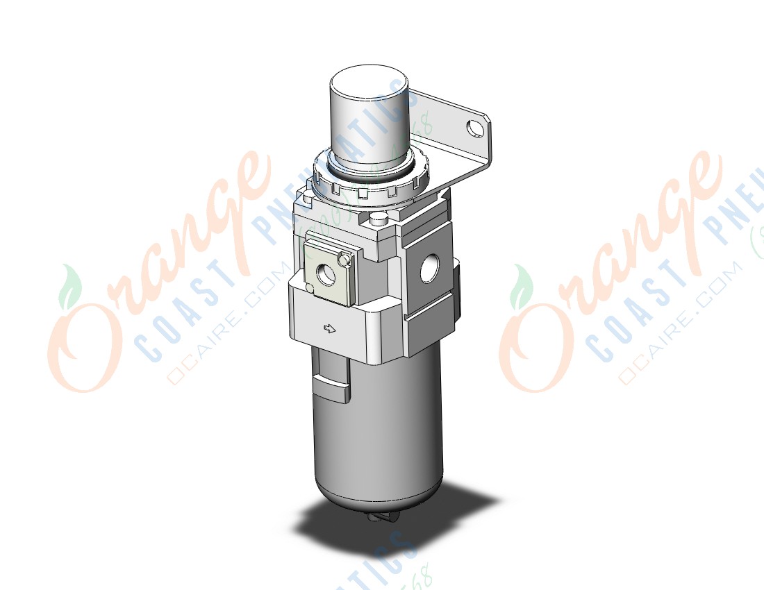 SMC AW40-N02B-1Z-B filter/regulator, FILTER/REGULATOR, MODULAR F.R.L.