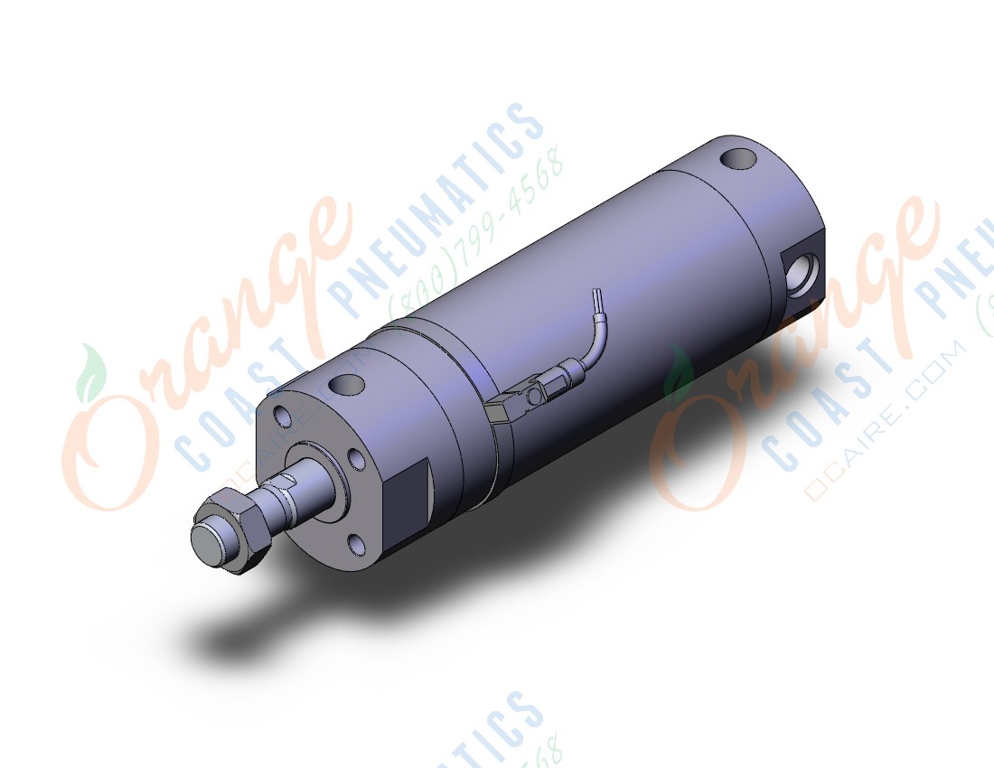 SMC CDBG1BN63-125-RN-C80CLS cbg1, end lock cylinder, ROUND BODY CYLINDER