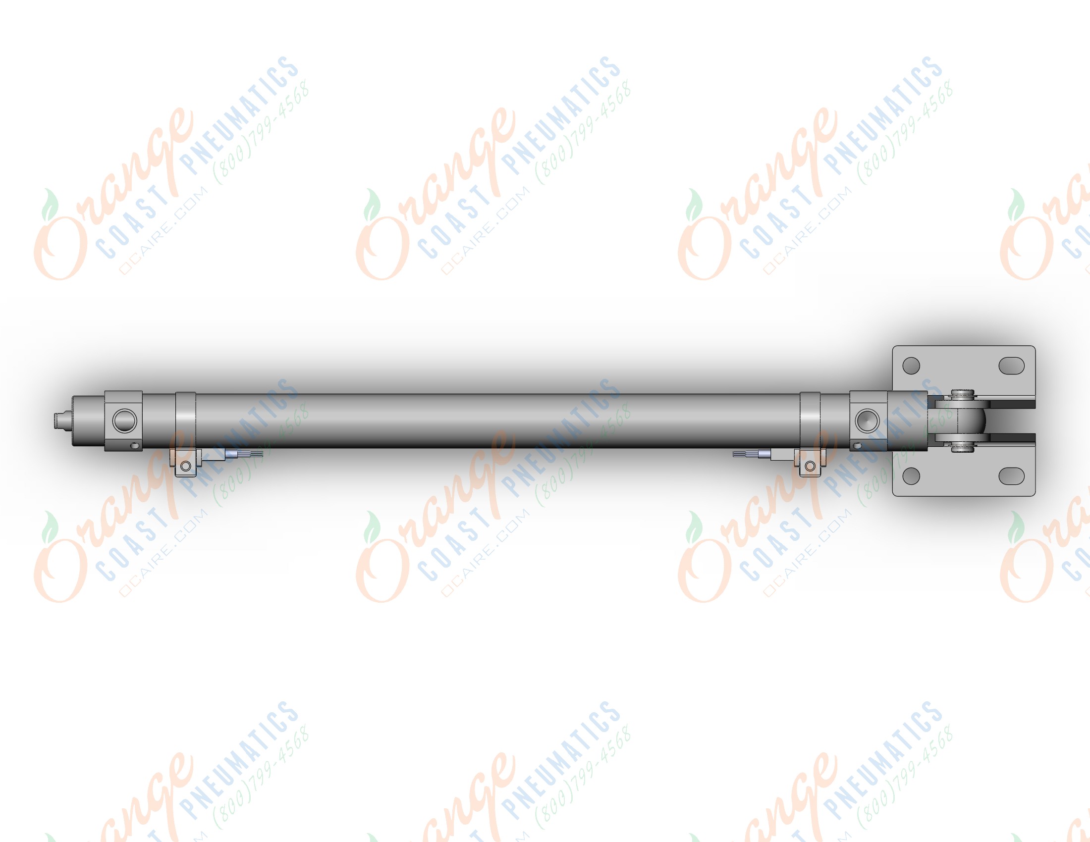 SMC CDM2C20-250AFZ-N-M9N-XC6 cylinder, air, ROUND BODY CYLINDER