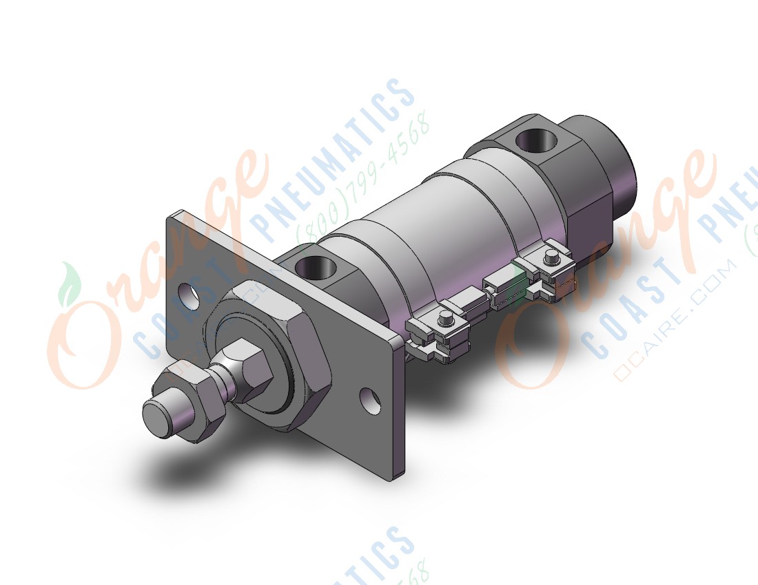 SMC CDM2KF32-25Z-M9PZ cylinder, air, ROUND BODY CYLINDER