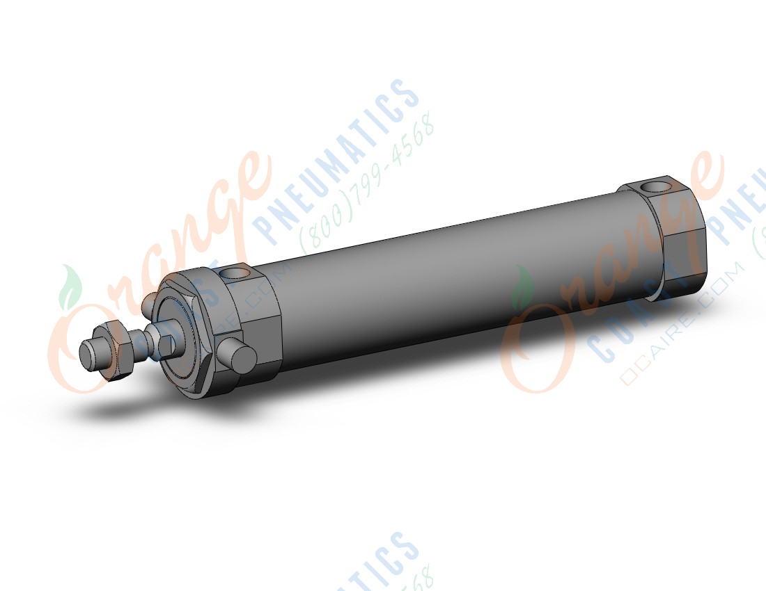 SMC CM2YUZ32-100Z cylinder, air, ROUND BODY CYLINDER