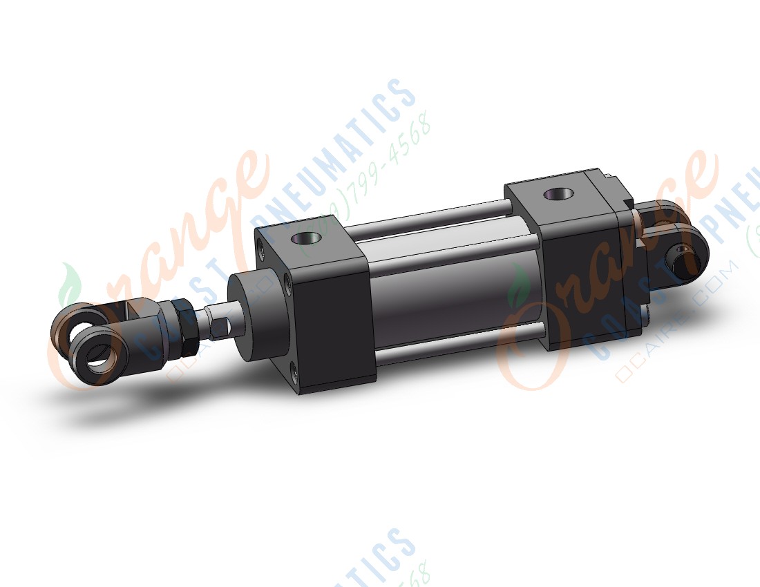 SMC MBD32TN-25NZ-W cylinder, mb-z, tie rod, TIE ROD CYLINDER