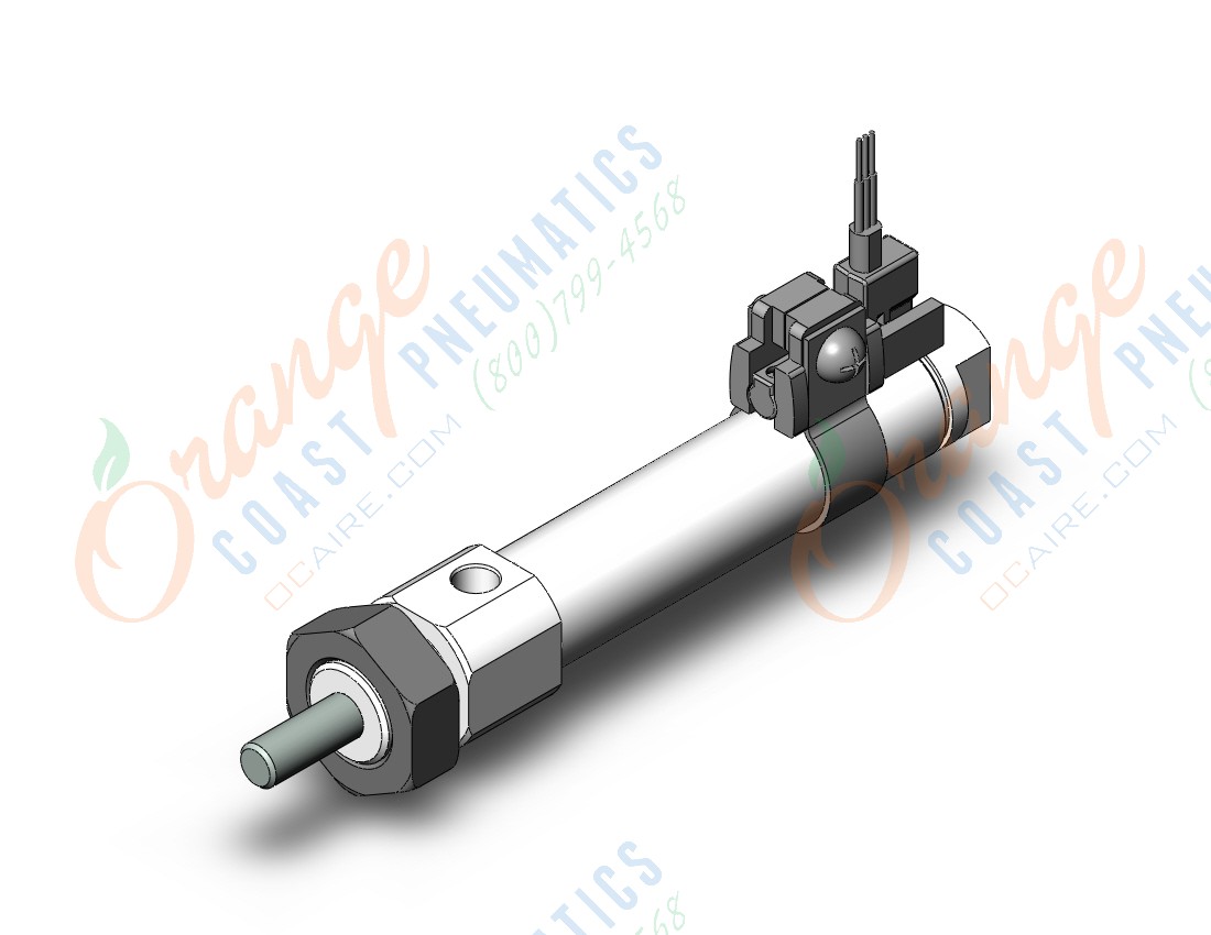 SMC NCDMB044-0100-M9PVS ncm, air cylinder, ROUND BODY CYLINDER