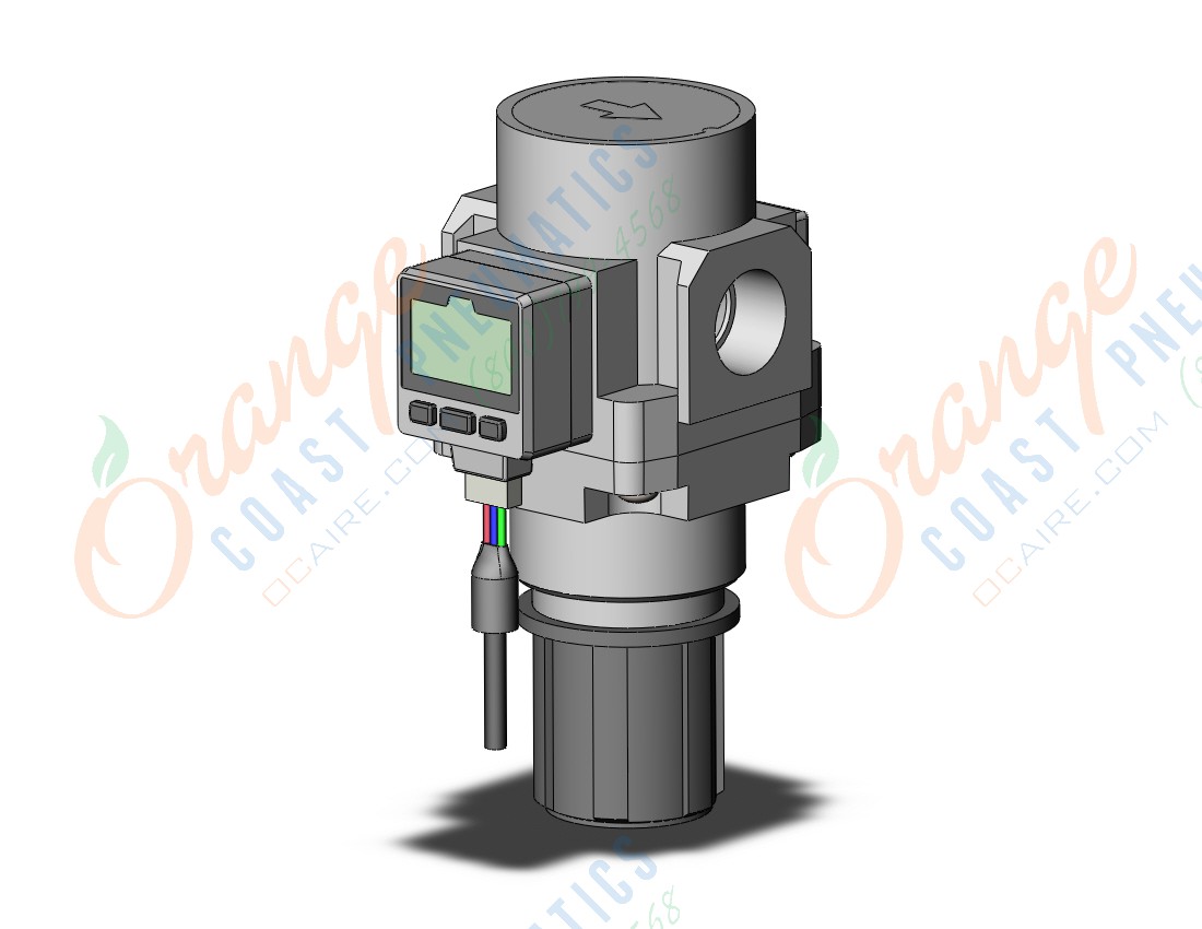 SMC AR30K-N03E1-1Z-B regulator, REGULATOR, MODULAR F.R.L.