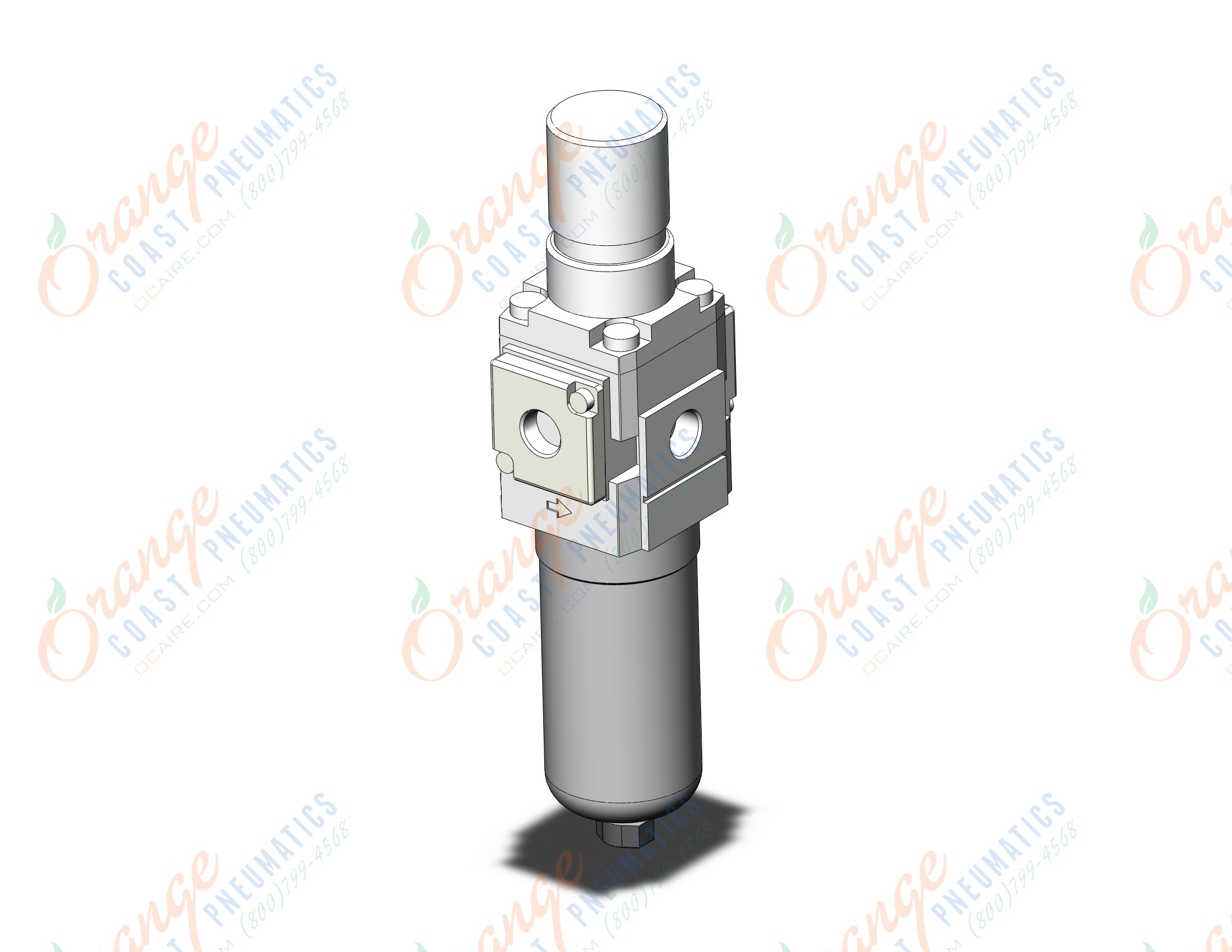 SMC AW20K-N01C-1Z-B filter/regulator, FILTER/REGULATOR, MODULAR F.R.L.
