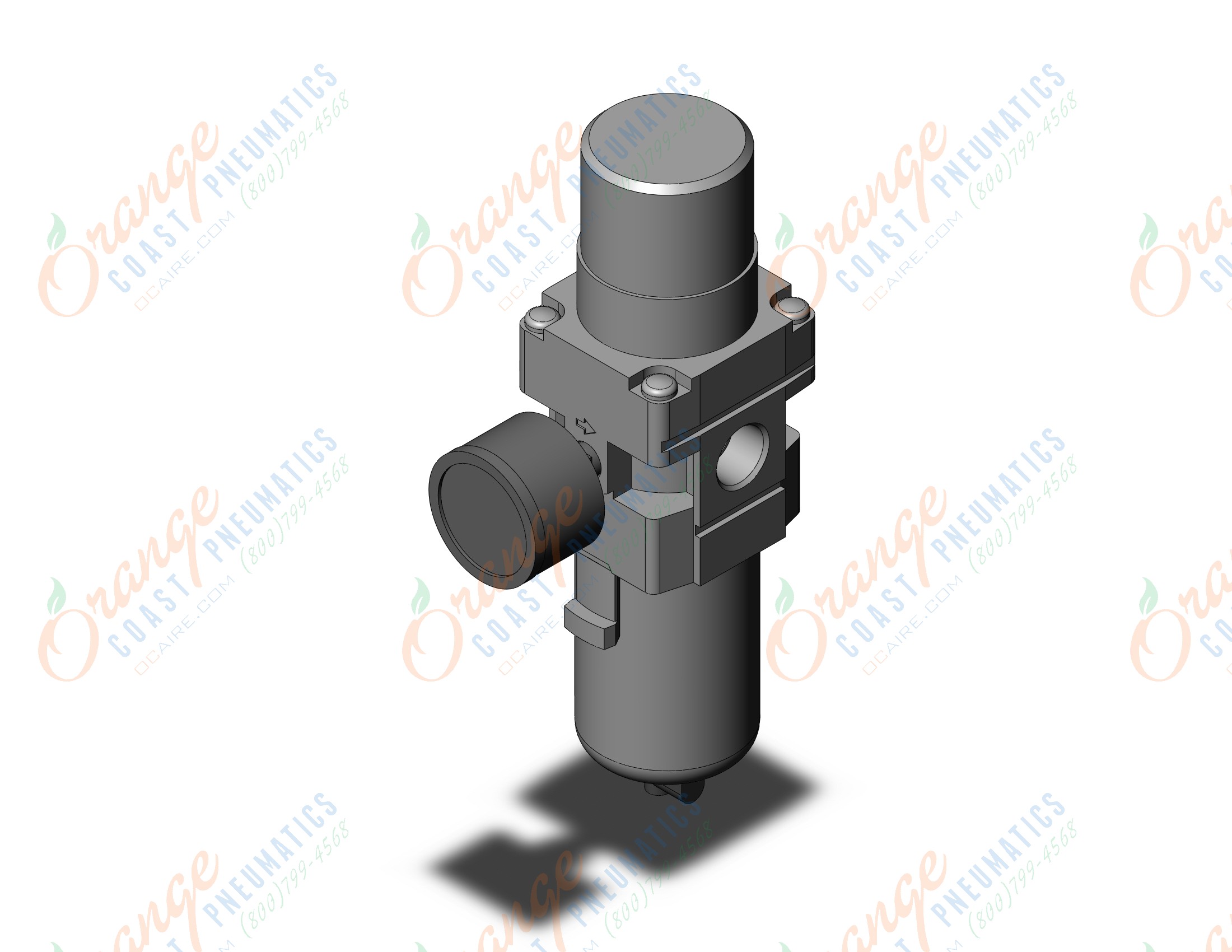 SMC AW30-03G-6-A filter/regulator, FILTER/REGULATOR, MODULAR F.R.L.