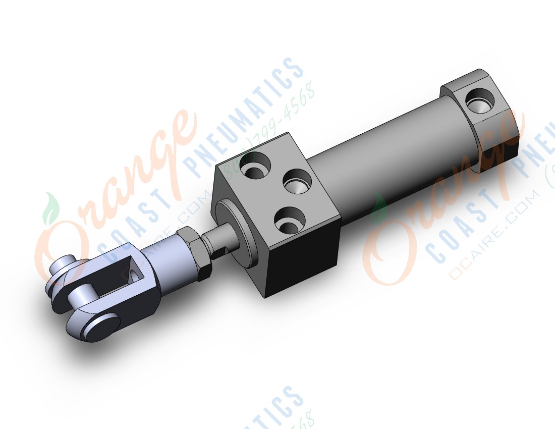 SMC CD85RAF25-25W-B cylinder, iso, dbl acting, ISO ROUND BODY CYLINDER, C82, C85