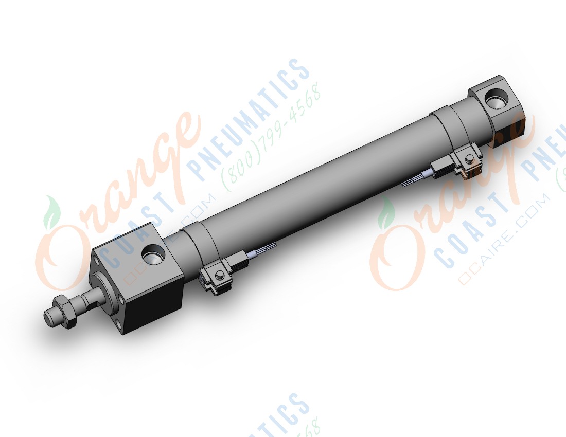 SMC CD85RBF20-125-B-M9PSBPC cylinder, iso, dbl acting, ISO ROUND BODY CYLINDER, C82, C85