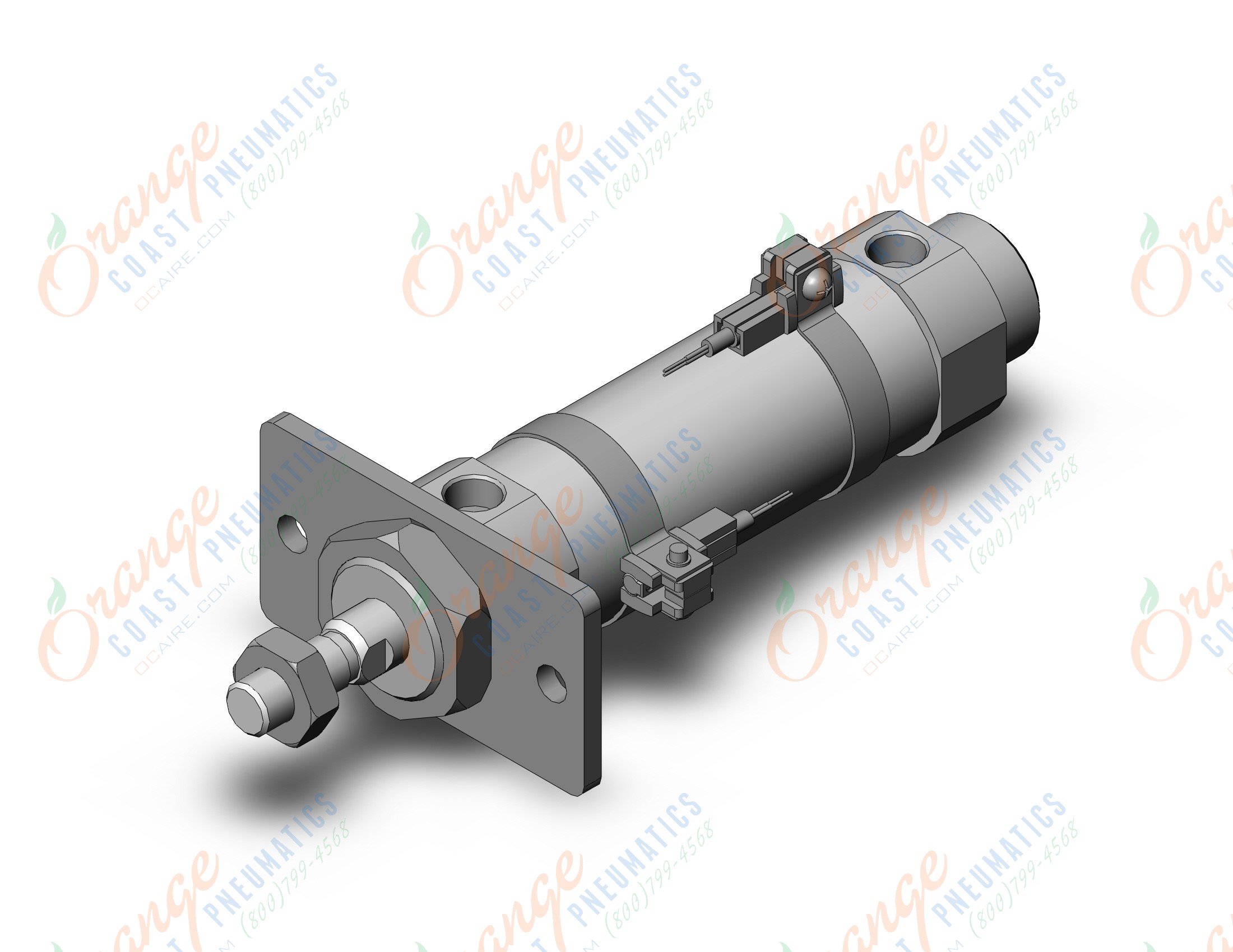 SMC CDM2F32-50Z-M9B cylinder, air, ROUND BODY CYLINDER