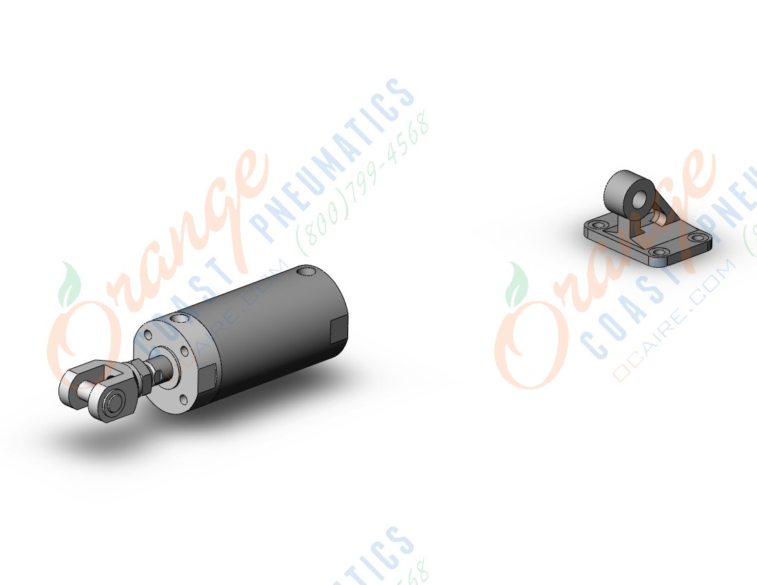 SMC CG1DN100TN-125Z-NW cg1, air cylinder, ROUND BODY CYLINDER