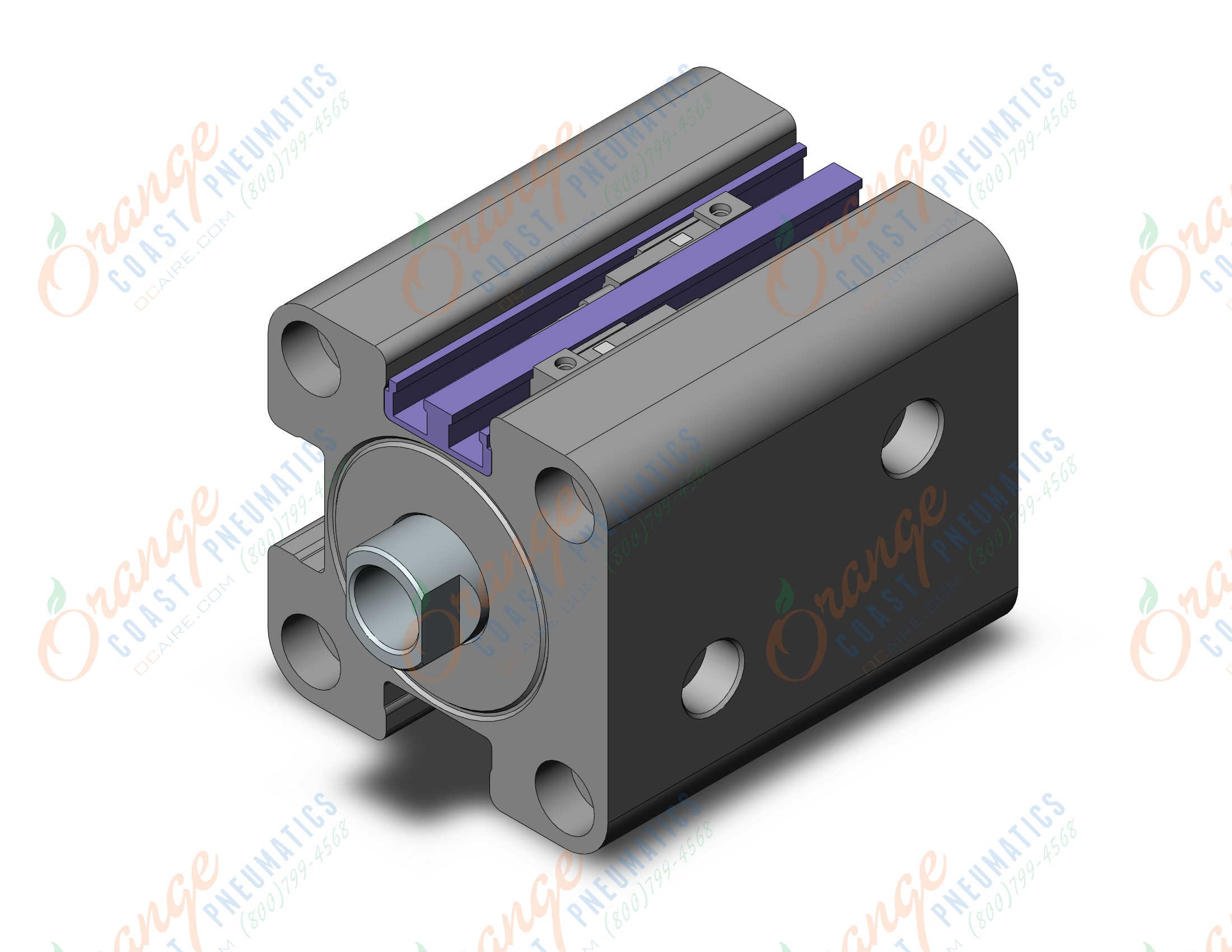 SMC CHDKGB32-20-M9NSDPC compact high pressure hydraulic cylinder, HYDRAULIC CYLINDER, CH, CC, HC