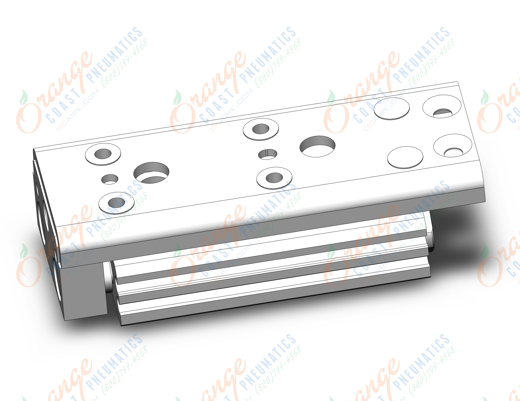 SMC MXQ12C-30Z3 cylinder, slide table, GUIDED CYLINDER