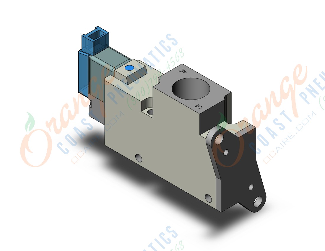 SMC VQZ332-6MO1-02T-F 3 port body ported solenoid valve, 3 PORT SOLENOID VALVE