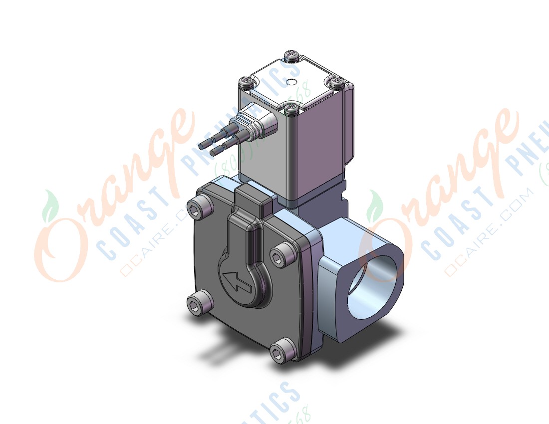 SMC VXD250MAC pilot op 2 port solenoid valve (n.c.), 2 PORT VALVE