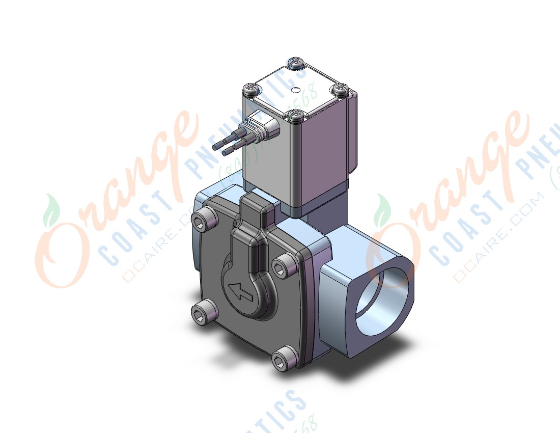 SMC VXD260PAC pilot op 2 port solenoid valve (n.c.), 2 PORT VALVE