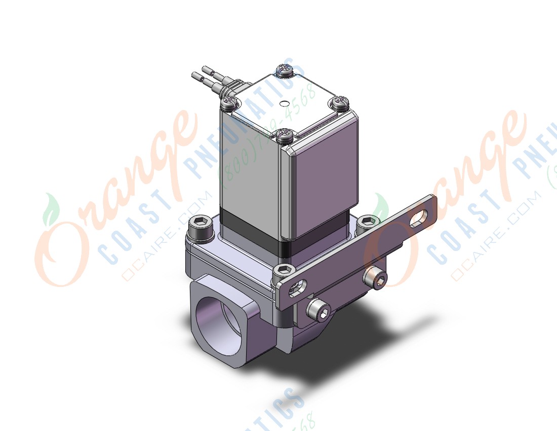 SMC VXZ2C2JAEXBA pilot op 2 port solenoid valve, (n.o.), 2 PORT VALVE