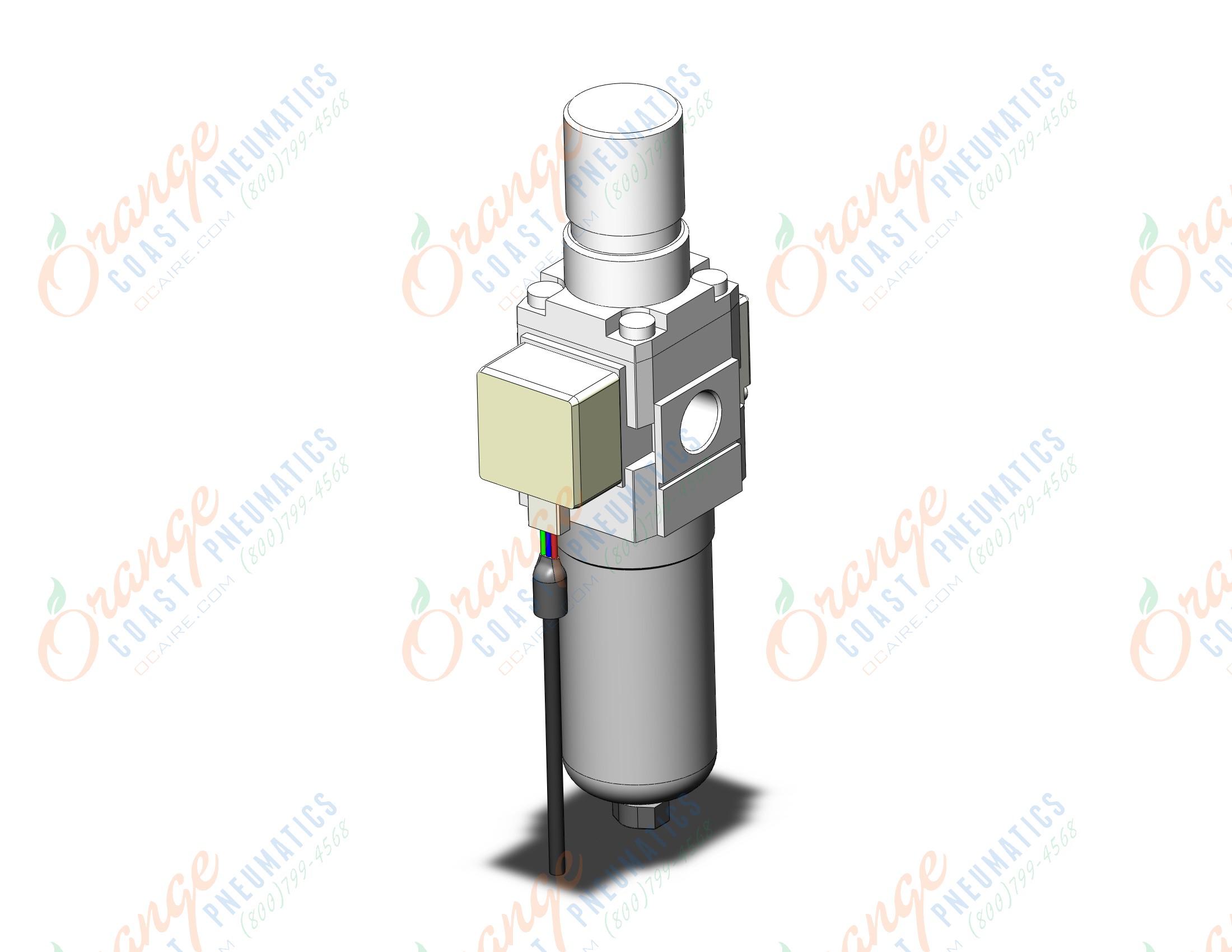 SMC AW20K-N02CE3-ZA-B filter/regulator, FILTER/REGULATOR, MODULAR F.R.L.