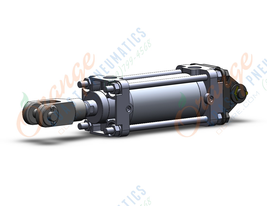 SMC CA2D50TN-75Z-W air cylinder, tie rod, TIE ROD CYLINDER