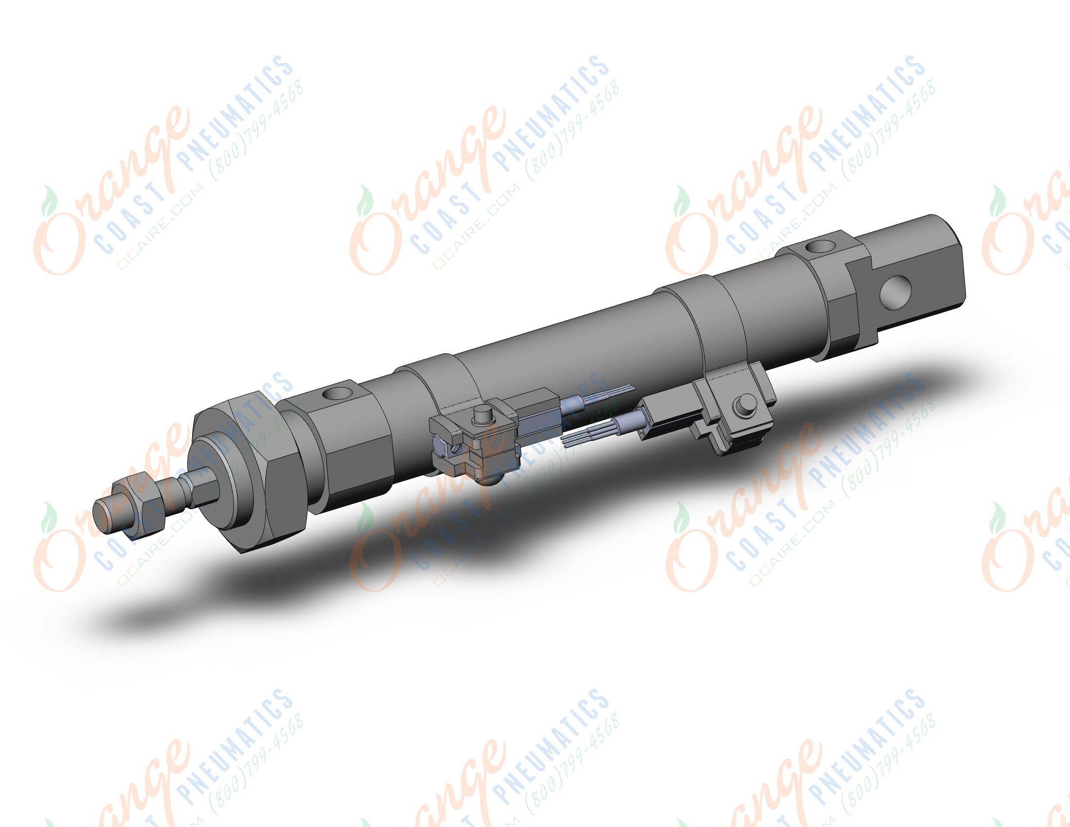 SMC CD85N16-50-B-M9PL cylinder, iso, dbl acting, ISO ROUND BODY CYLINDER, C82, C85