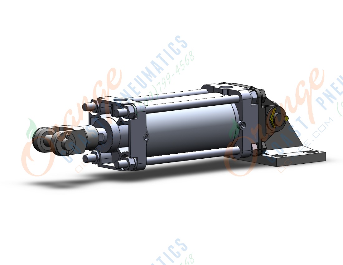 SMC CDA2D80TN-125Z-NW air cylinder, tie rod, TIE ROD CYLINDER