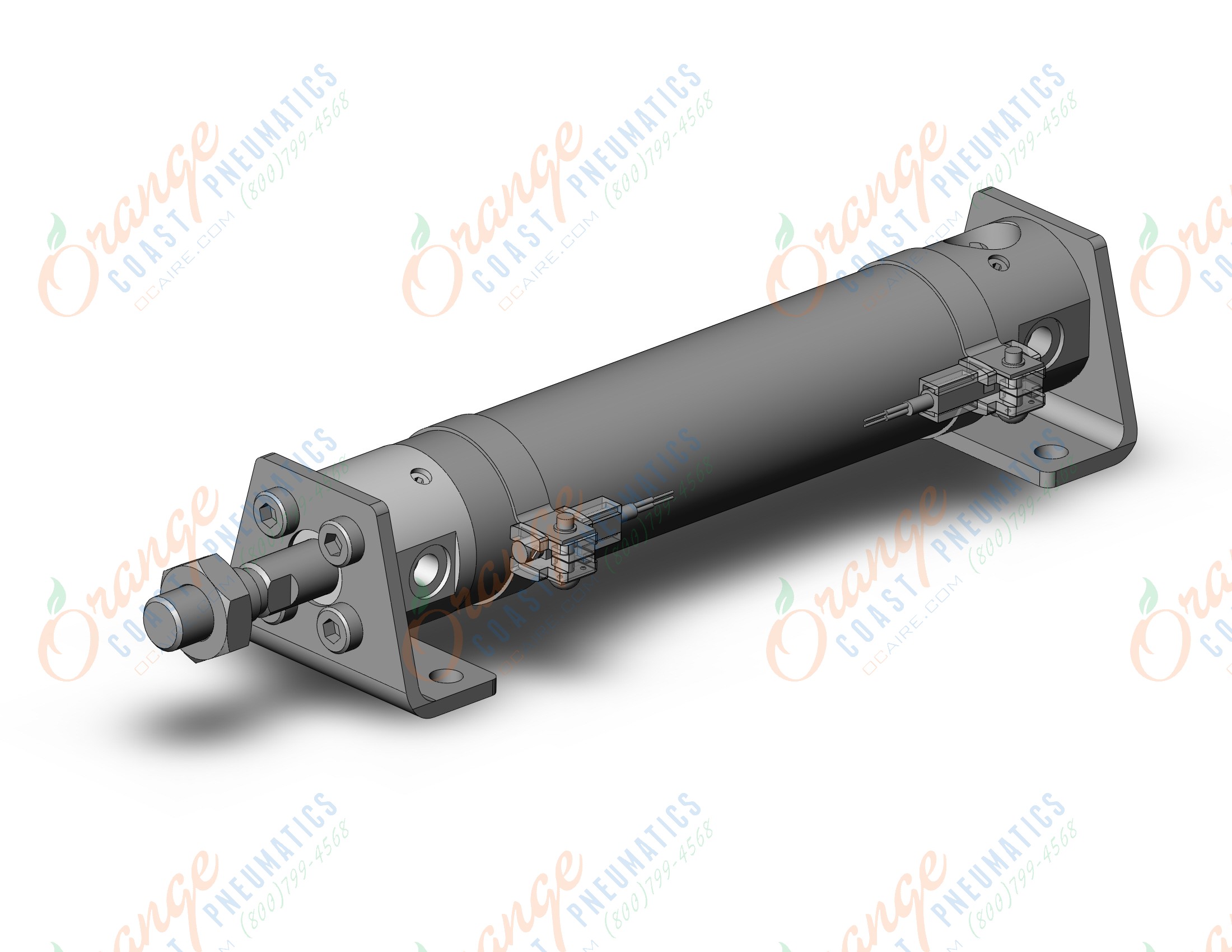 SMC CDG1LA25-100Z-A93L cg1, air cylinder, ROUND BODY CYLINDER