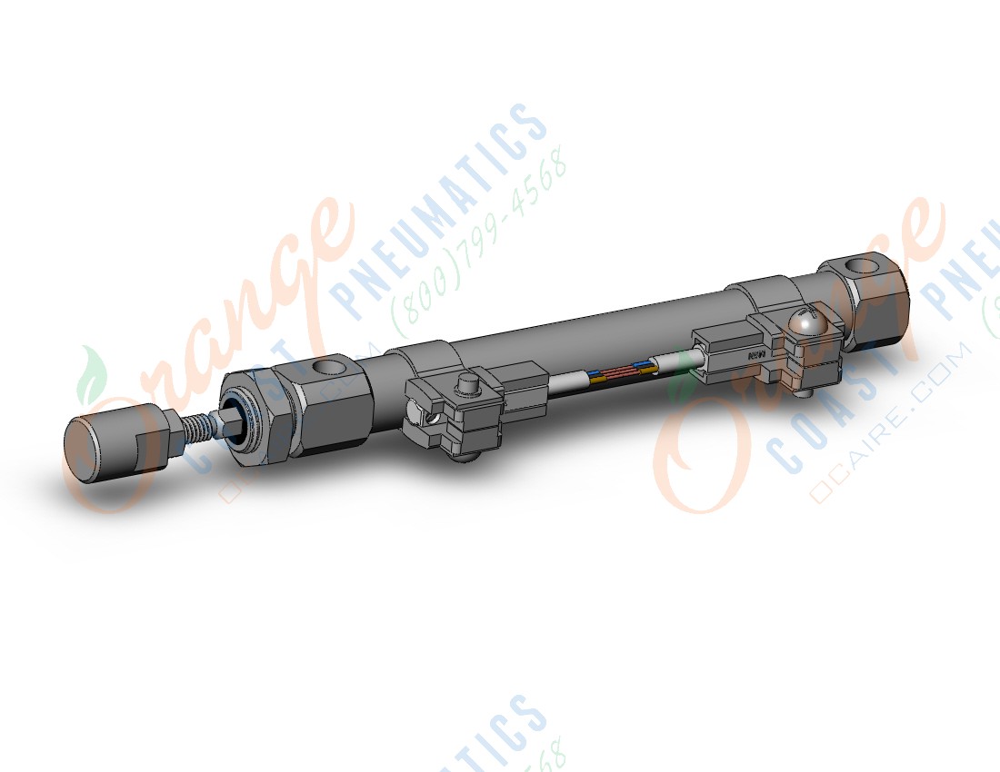 SMC CDJ2KB10-60Z-T-M9NM-B cylinder, air, ROUND BODY CYLINDER