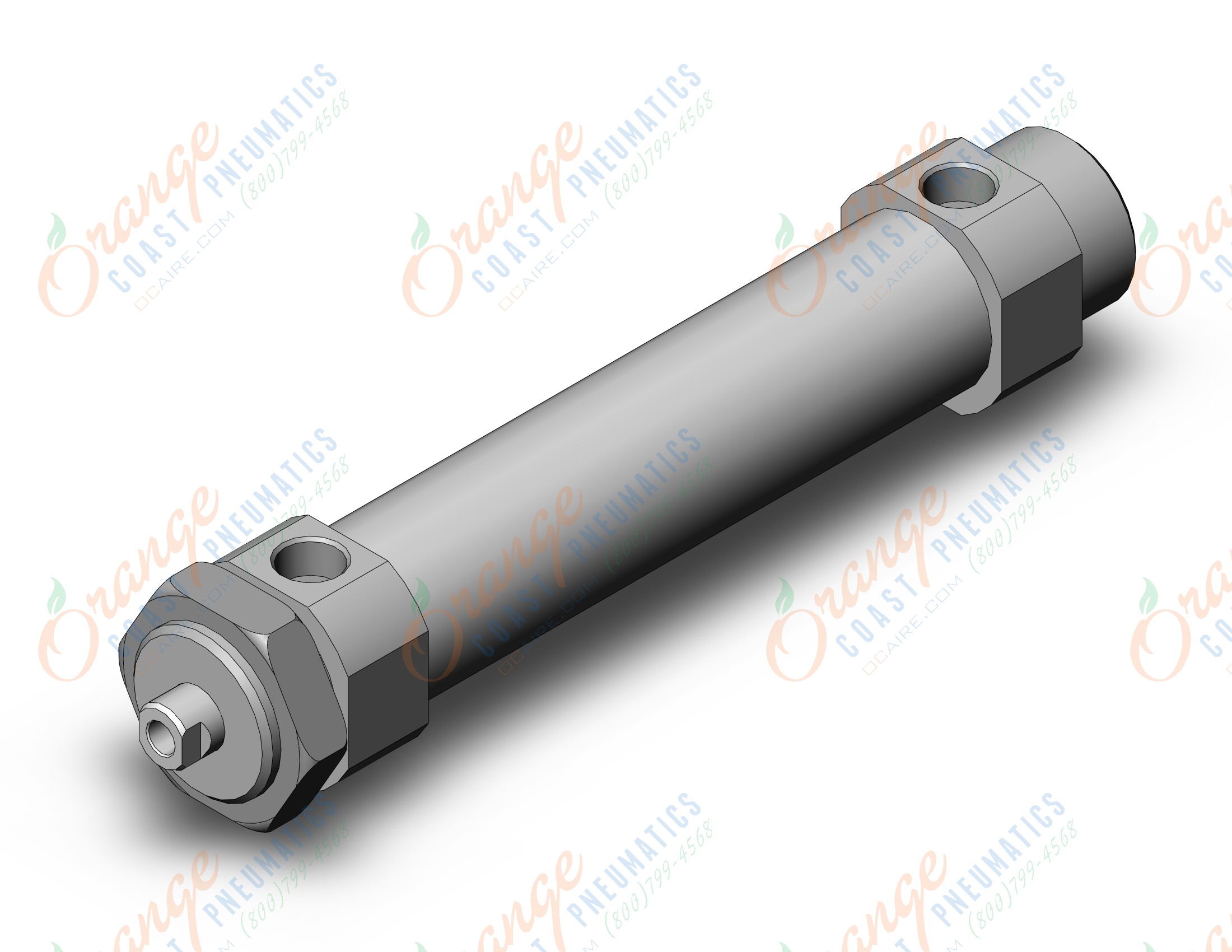 SMC CDM2B25TN-75FZ cylinder, air, ROUND BODY CYLINDER