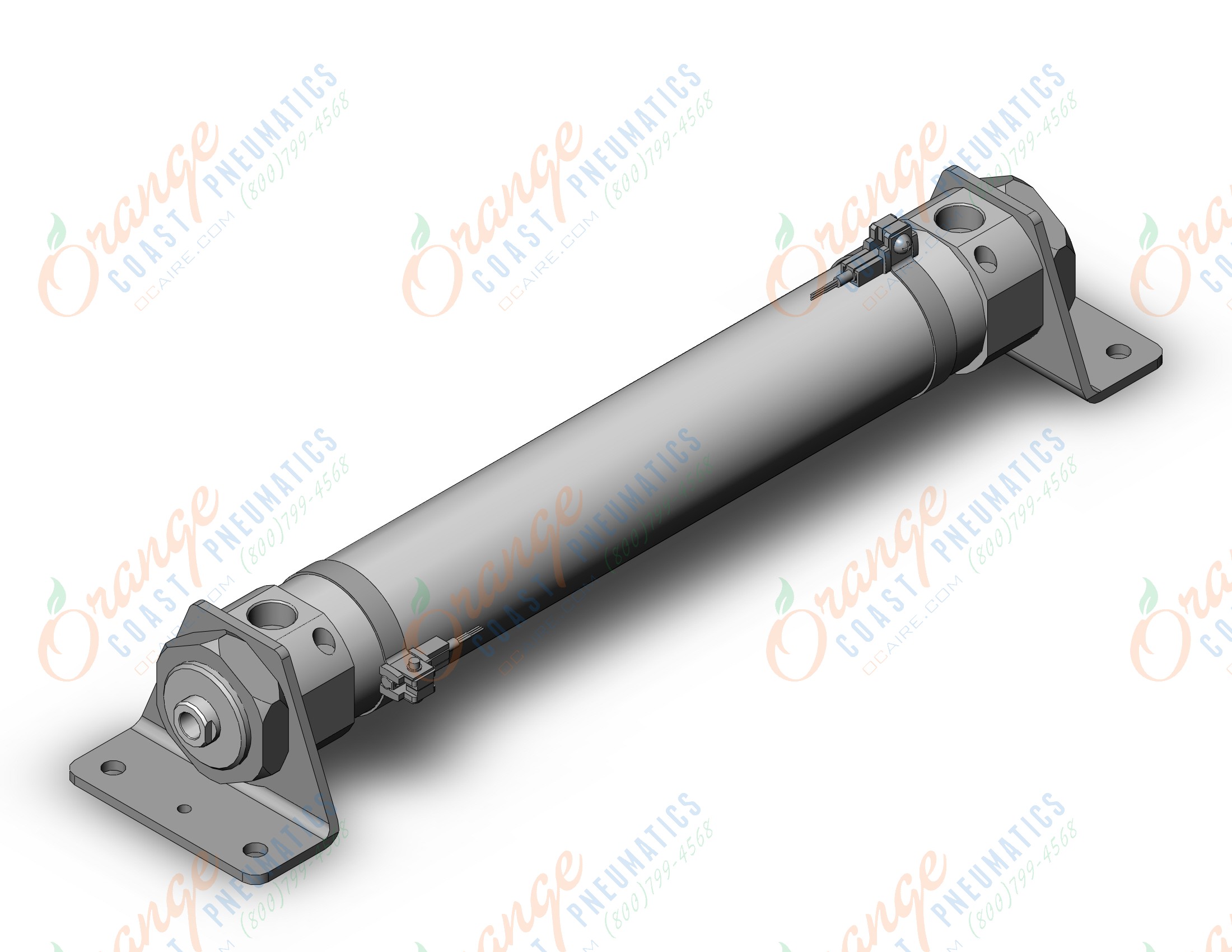 SMC CDM2L40-200AFZ-M9PSAPC cylinder, air, ROUND BODY CYLINDER