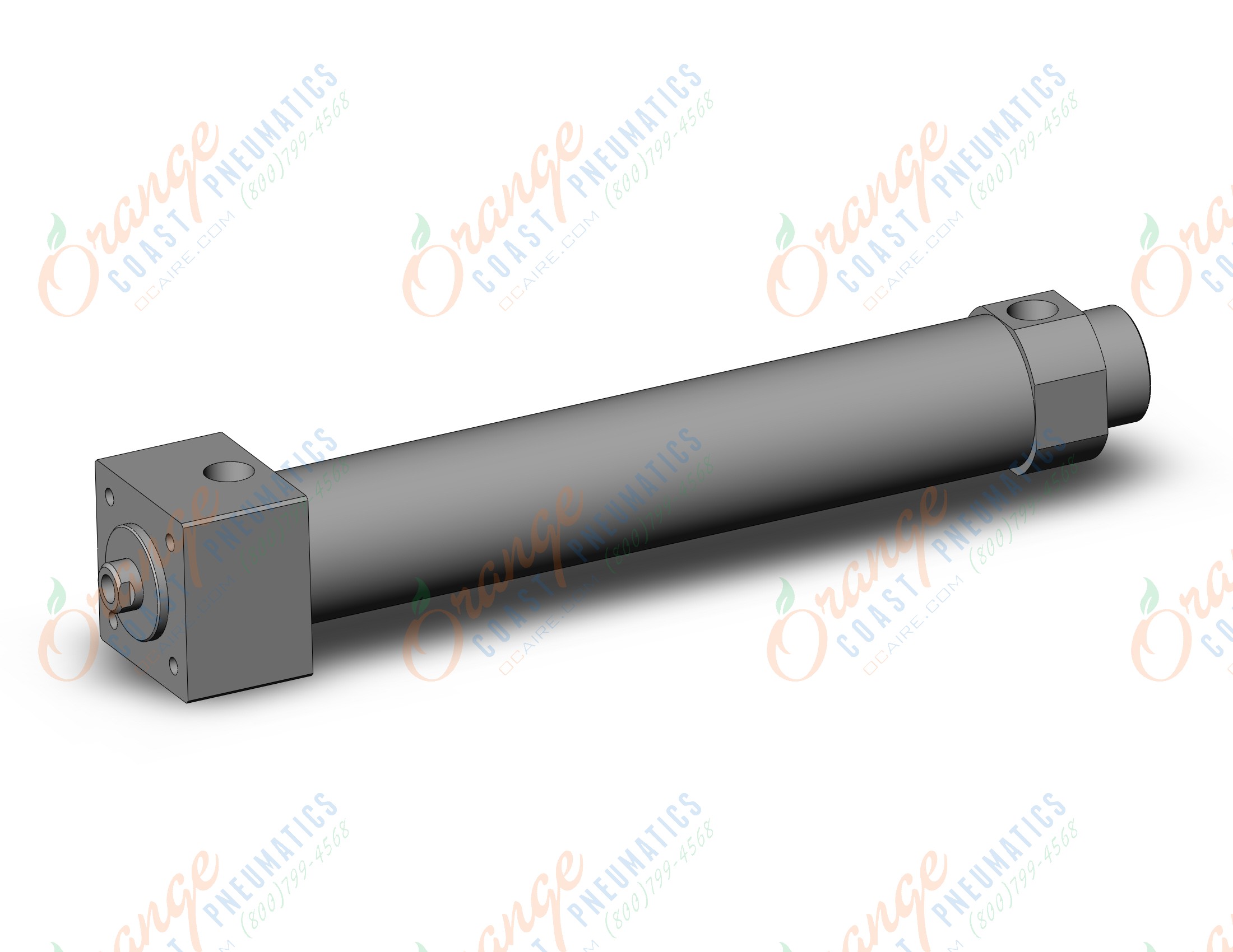 SMC CDM2RB40-175FZ cylinder, air, ROUND BODY CYLINDER