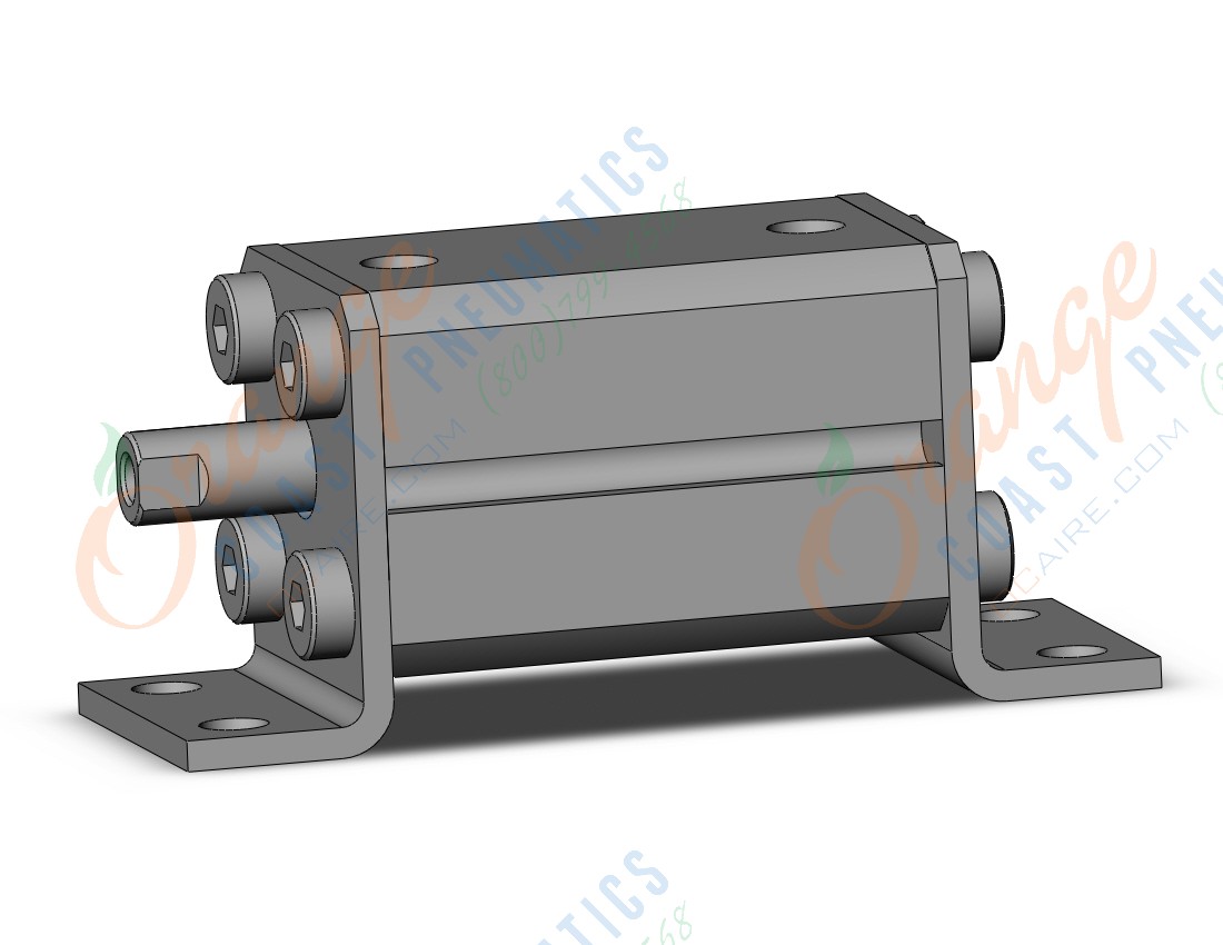 SMC CDQSLC12-15D cylinder, COMPACT CYLINDER