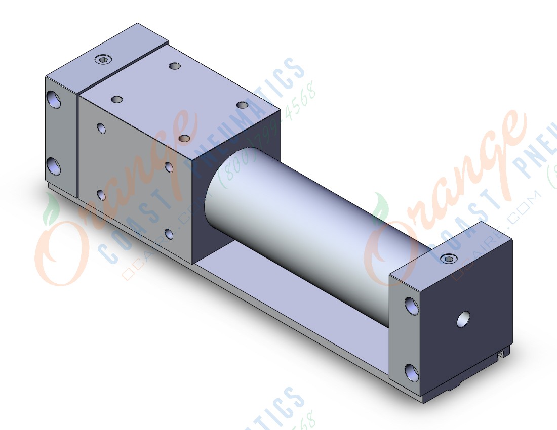 SMC CY3R63-200 cy3, magnet coupled rodless cylinder, RODLESS CYLINDER