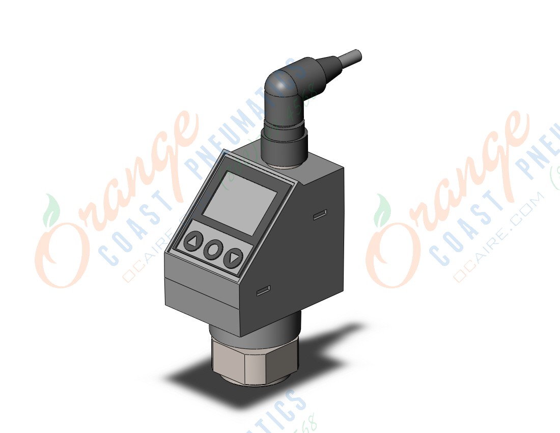 SMC ISE75G-02-L2-L 3 screen digital press switch for fluids, PRESSURE SWITCH, ISE50-80