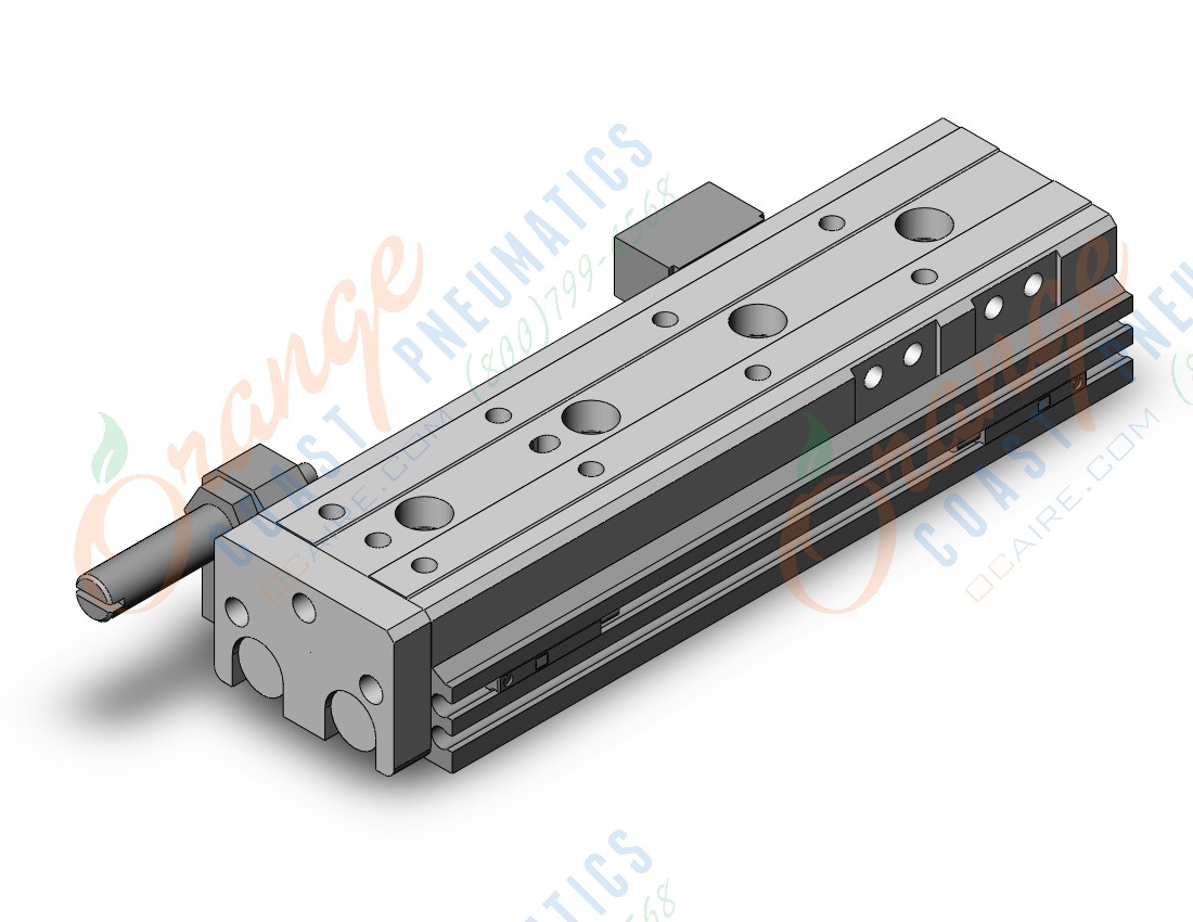 SMC MXQ12-75BS-M9B cyl, slide table, GUIDED CYLINDER